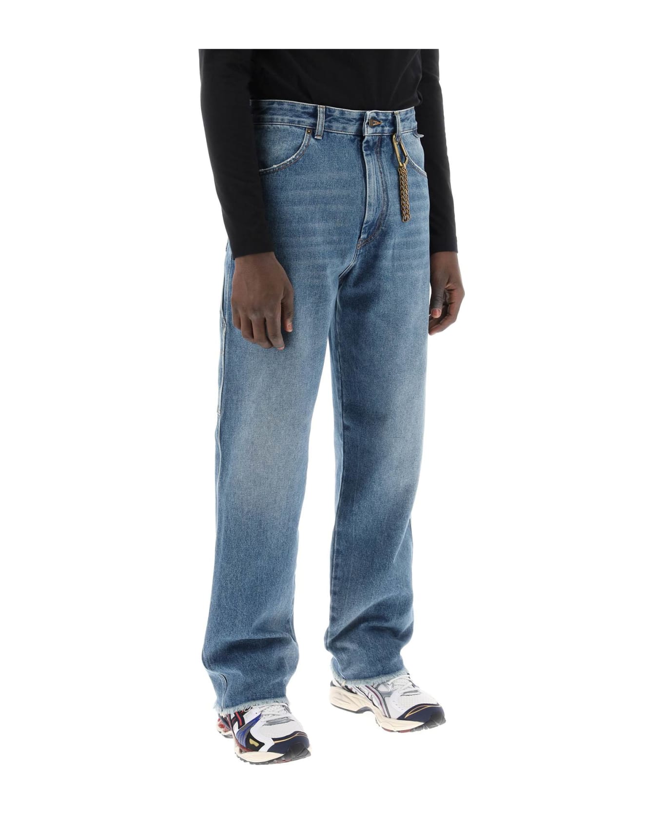 DARKPARK John Workwear Jeans - MEDIUM WASH (Blue) デニム