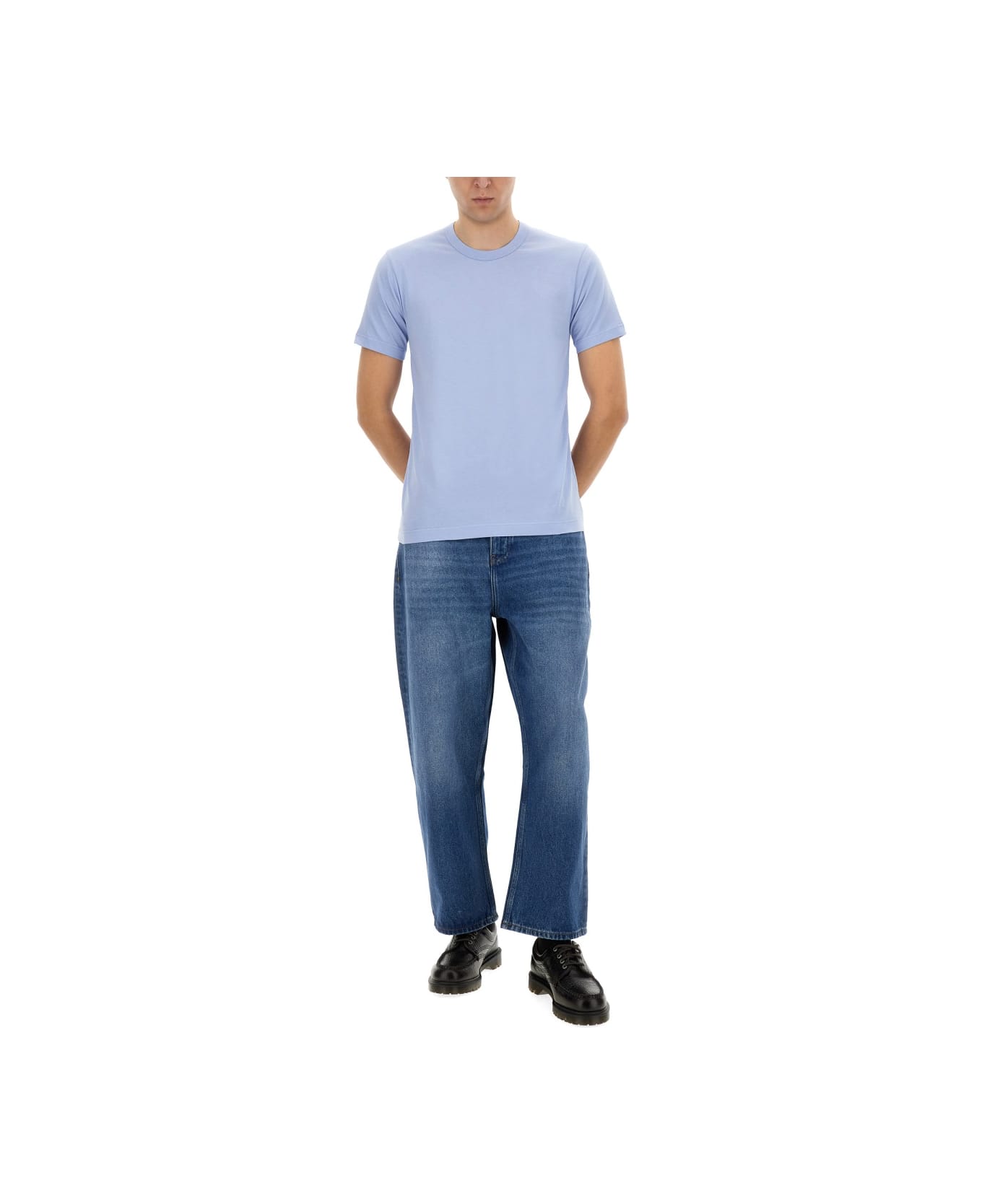 Comme des Garçons Shirt Jersey T-shirt - BABY BLUE