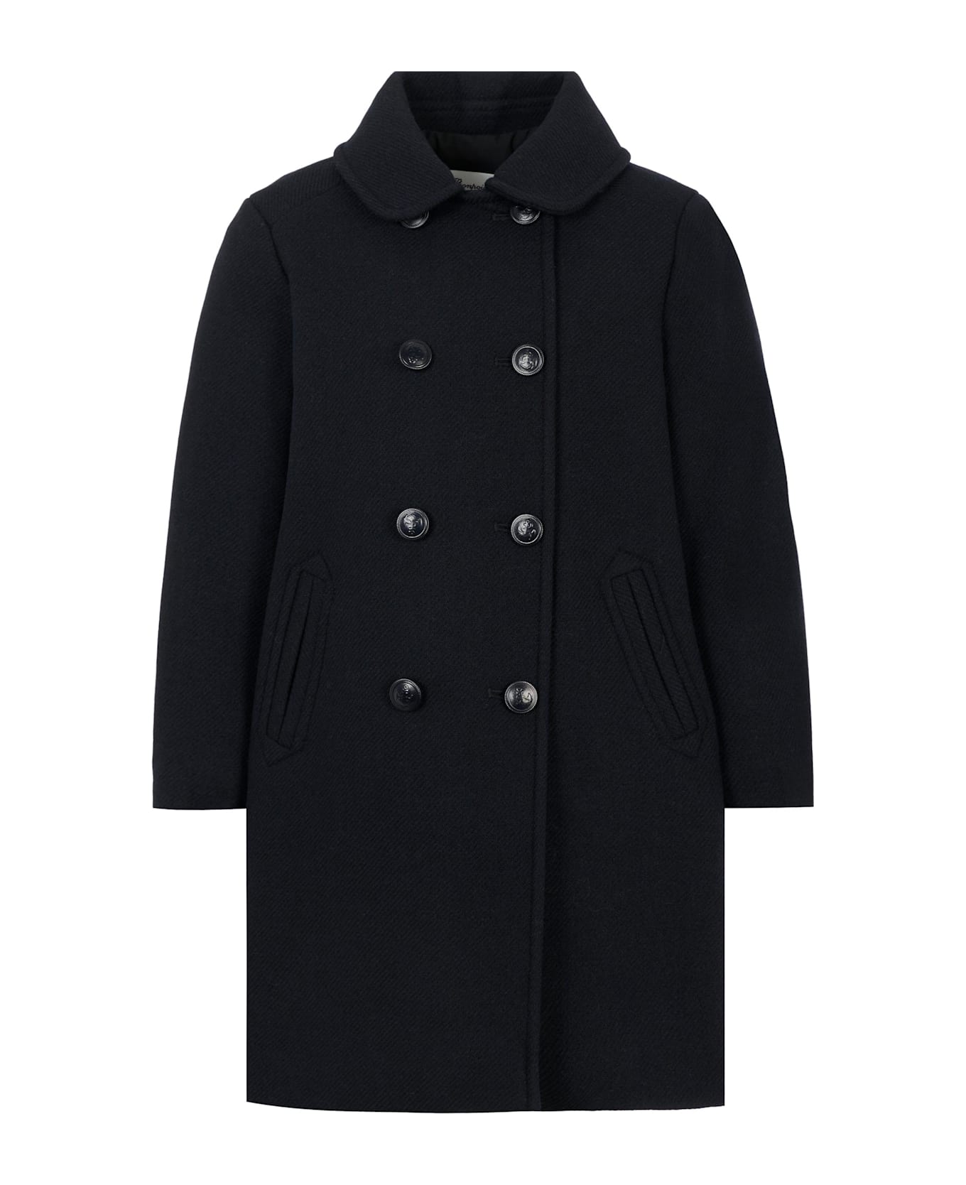 Bonpoint Blue Coat For Girl - Blue