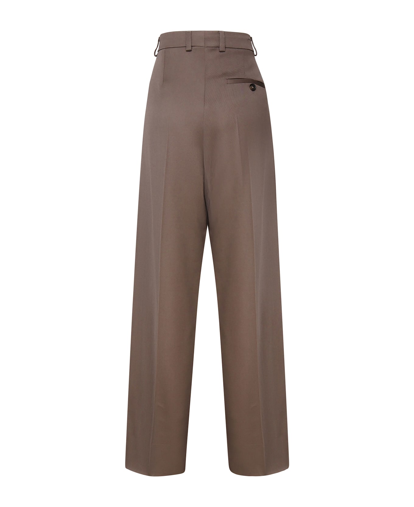 Stella McCartney Wool Trousers - MUD
