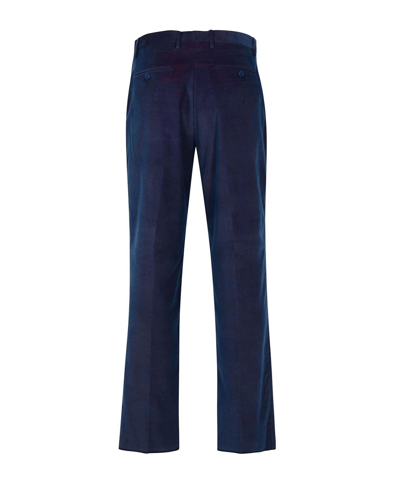 Etro Pleat Detailed Velvet Trousers | italist