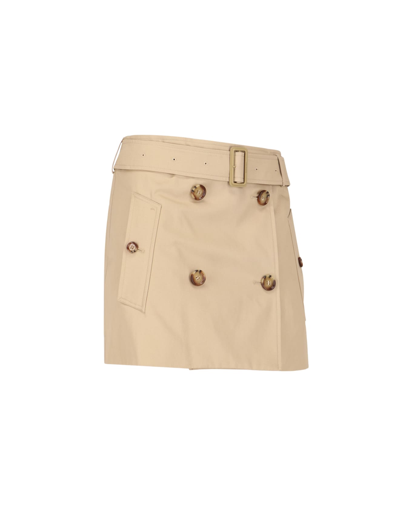 Burberry 'trench' Miniskirt - BEIGE
