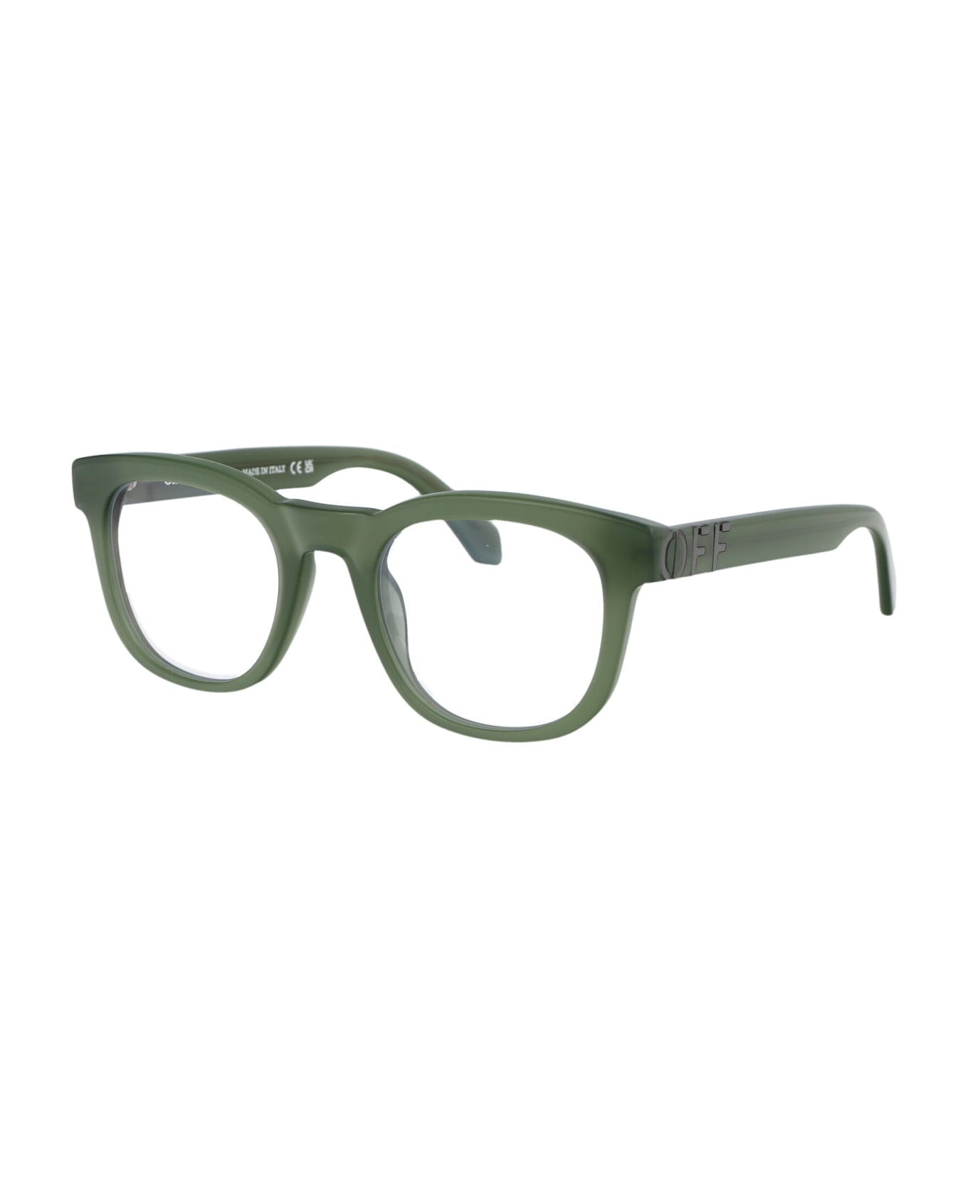 Off-White Optical Style 71 Glasses - 5900 OLIVE GREEN  アイウェア