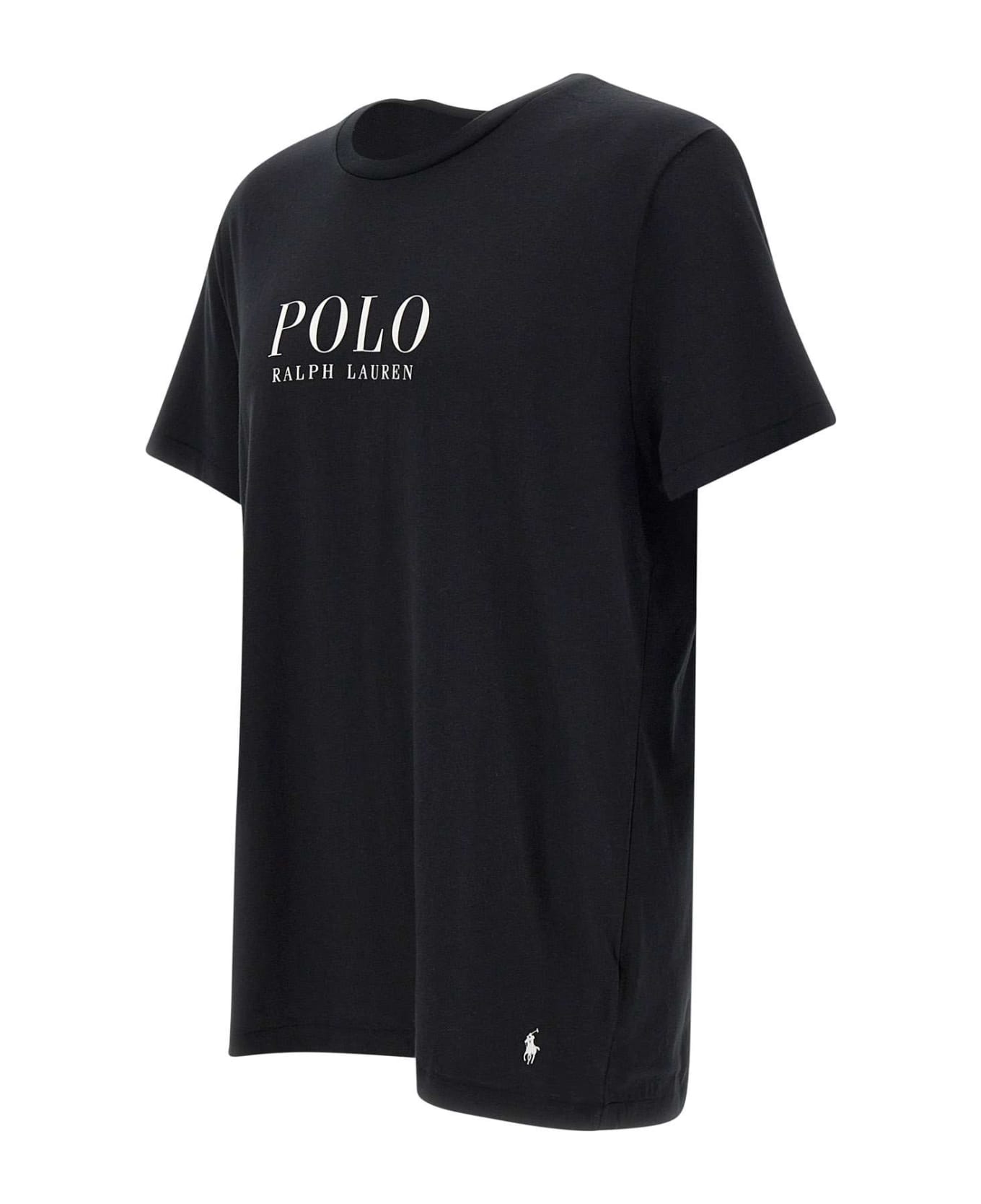 Polo Ralph Lauren "msw"cotton T-shirt - BLACK