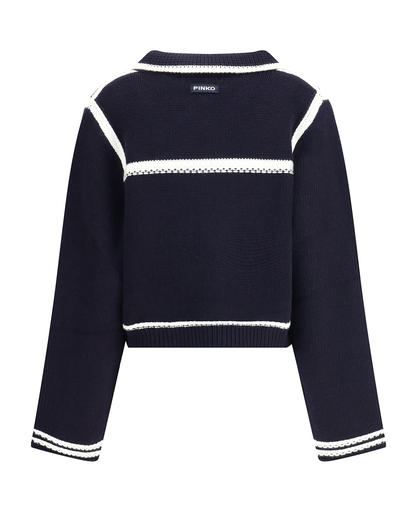 Pinko Cardigan With Contrasting Profiles