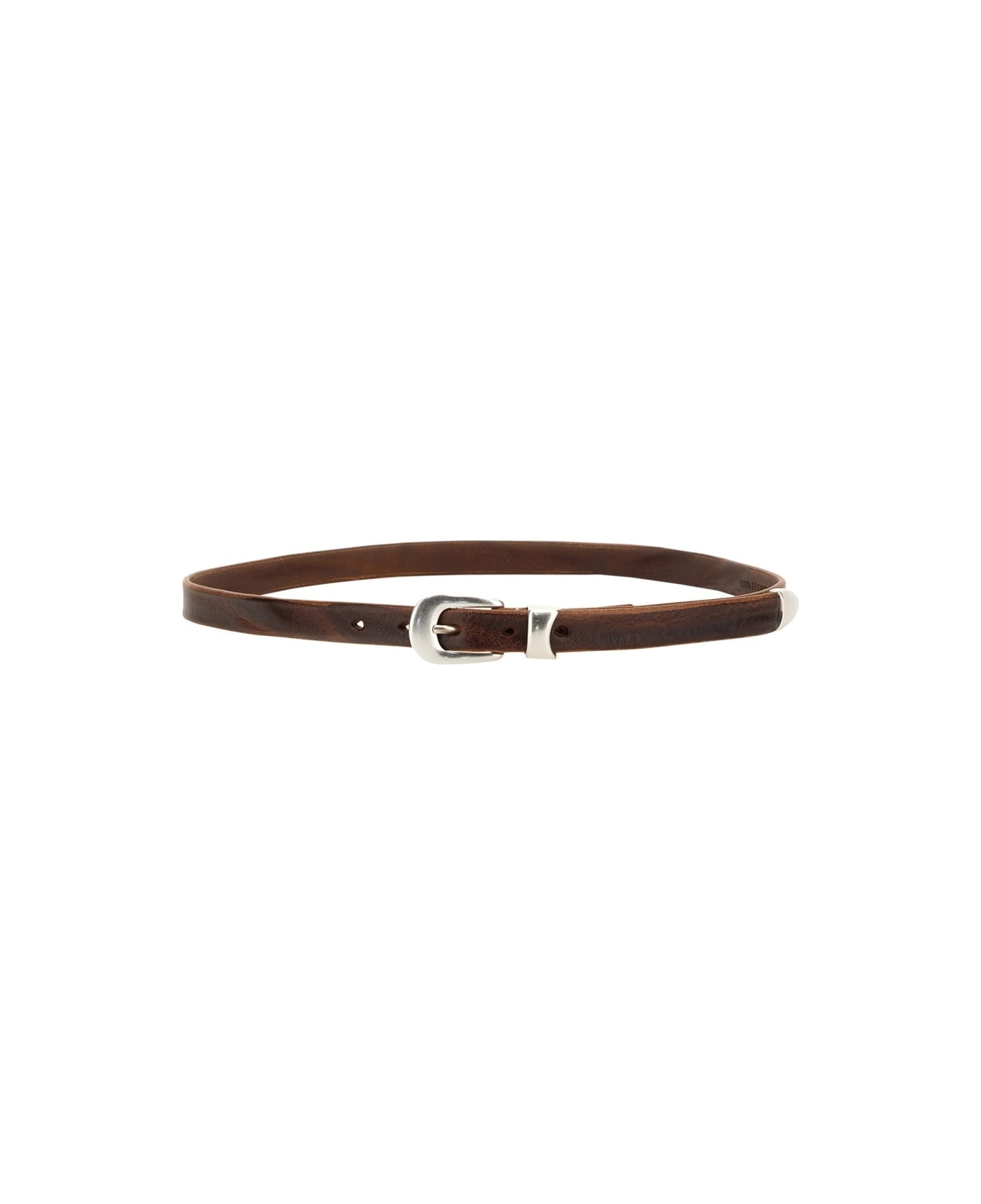 Our Legacy Cintura In Pelle - BROWN