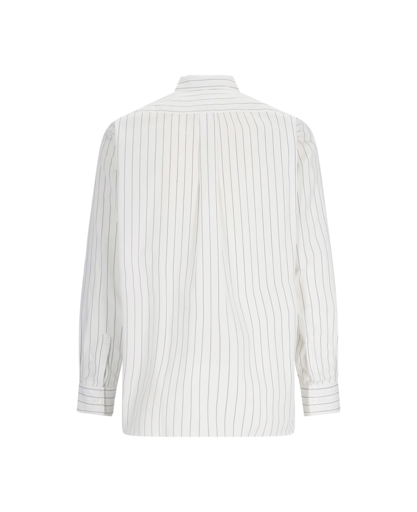 Comme des Garçons Striped Shirt - White シャツ