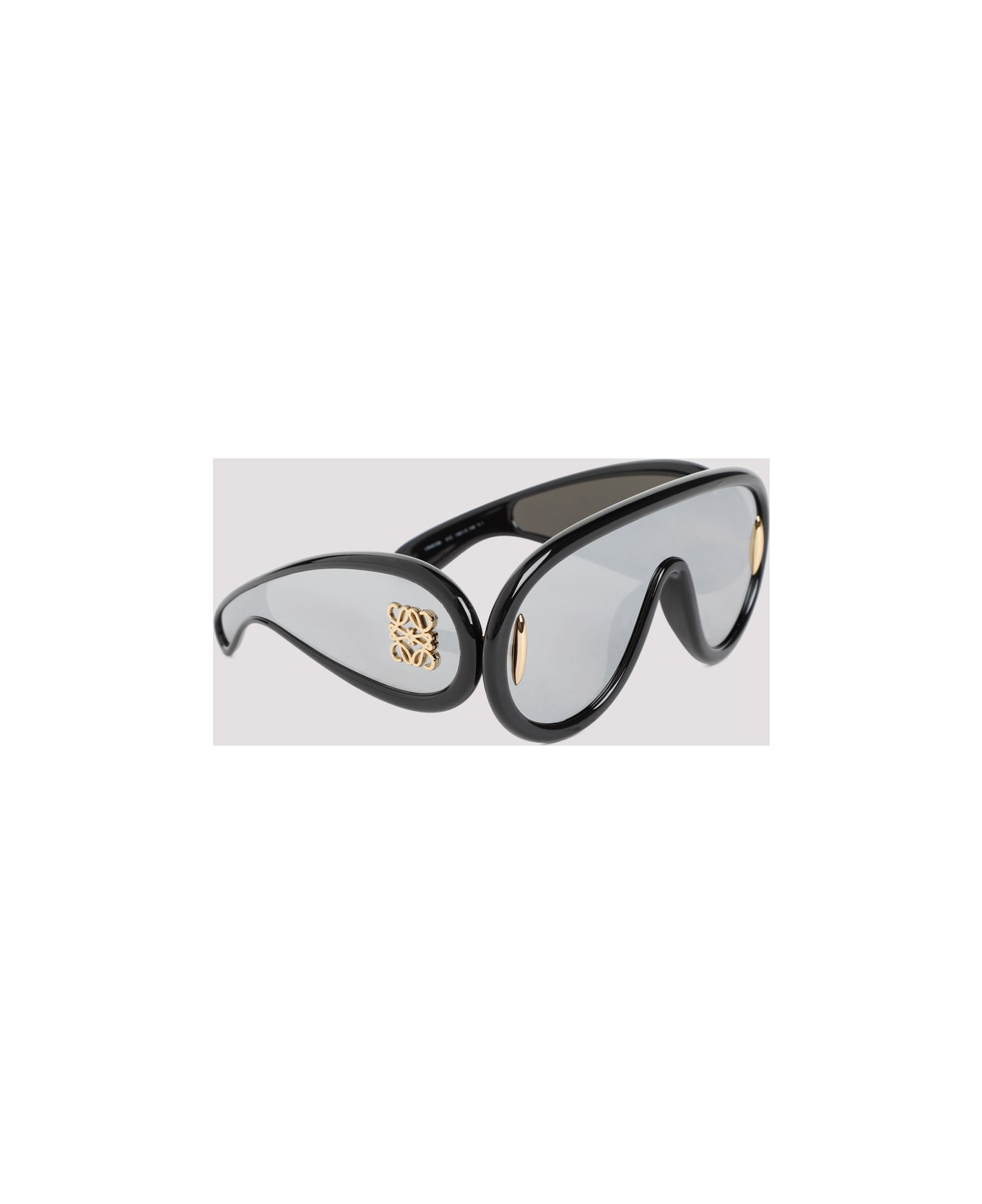 Loewe Wave Mask Sunglasses - C Black
