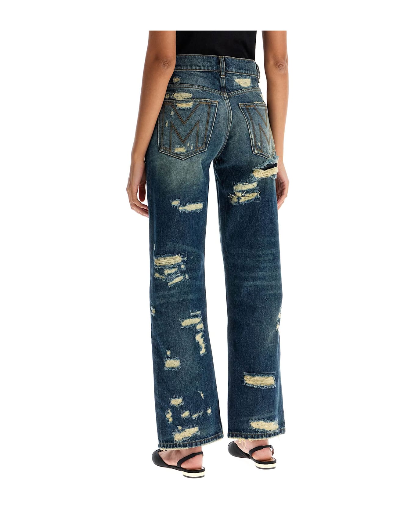 デニム・ジーパン MARC JACOBS 'The Rip And Repair Straight Jean' jeans The Rip And Repair Straight Jean | Marc Jacobs | Official Site