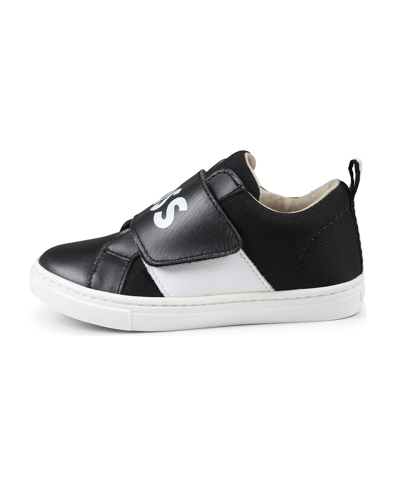 Hugo Boss Black Sneakers For Boy With Logo - Black