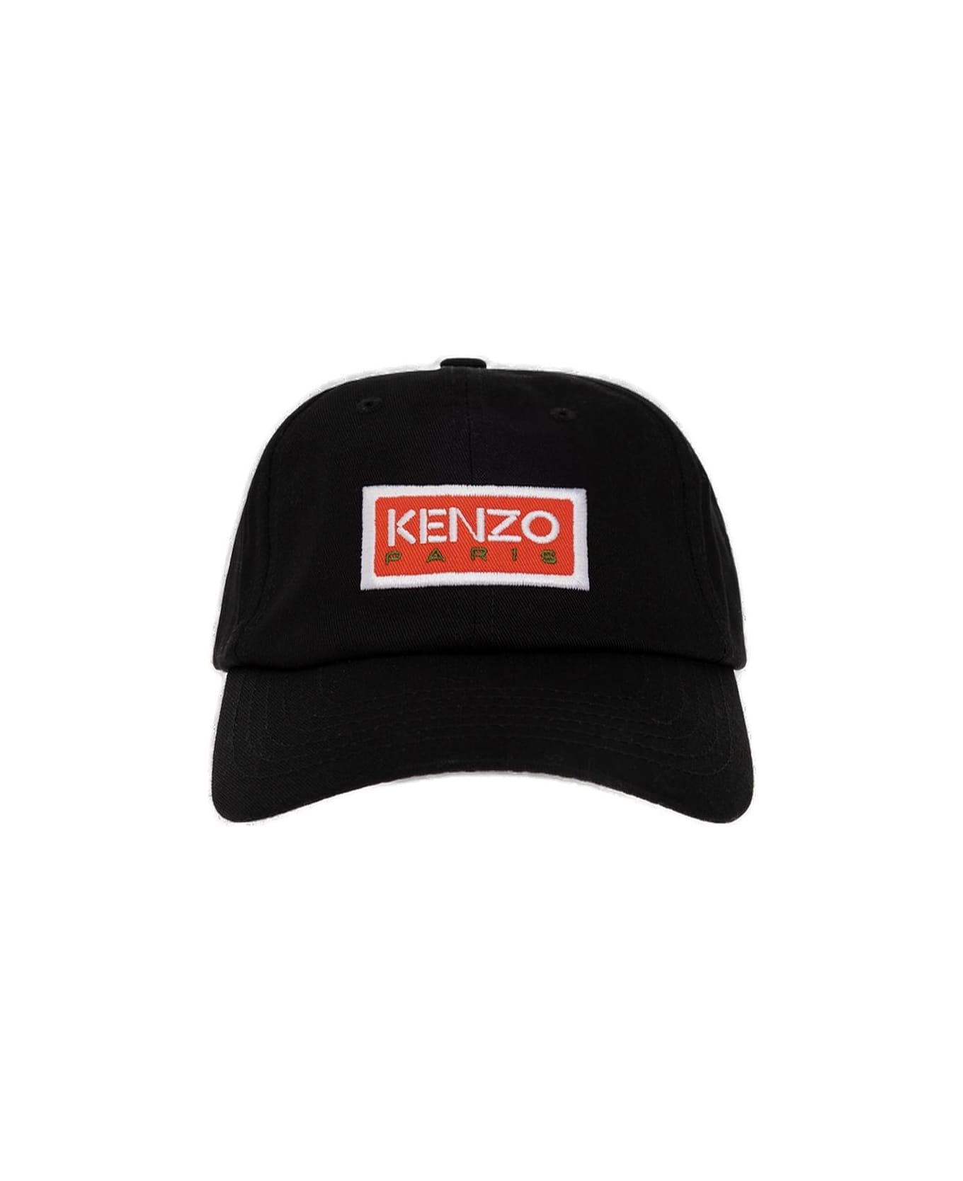 Kenzo Baseball Hat With Logo - Nero 帽子