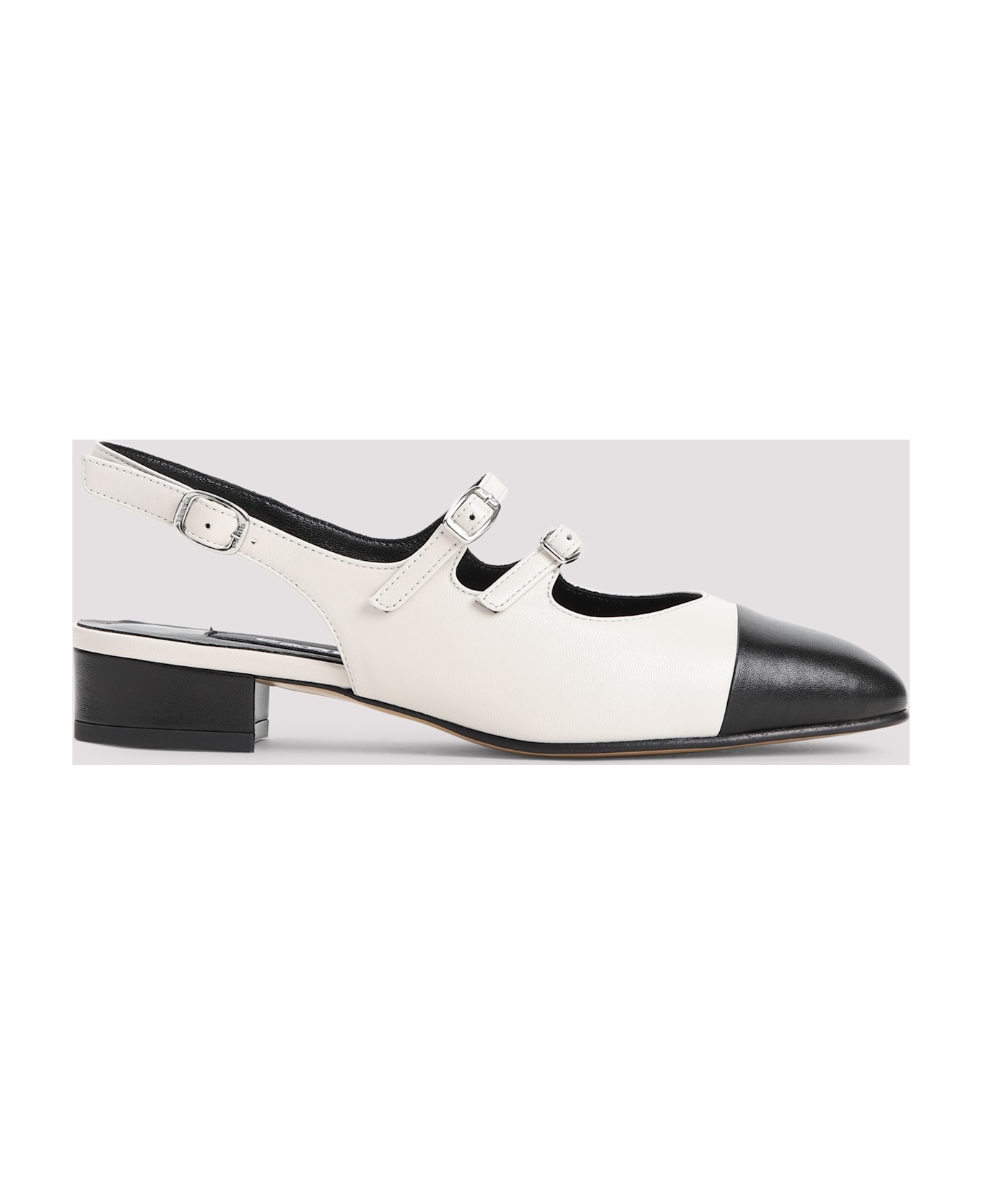 Carel Abricot 24 Mules - Beige Black