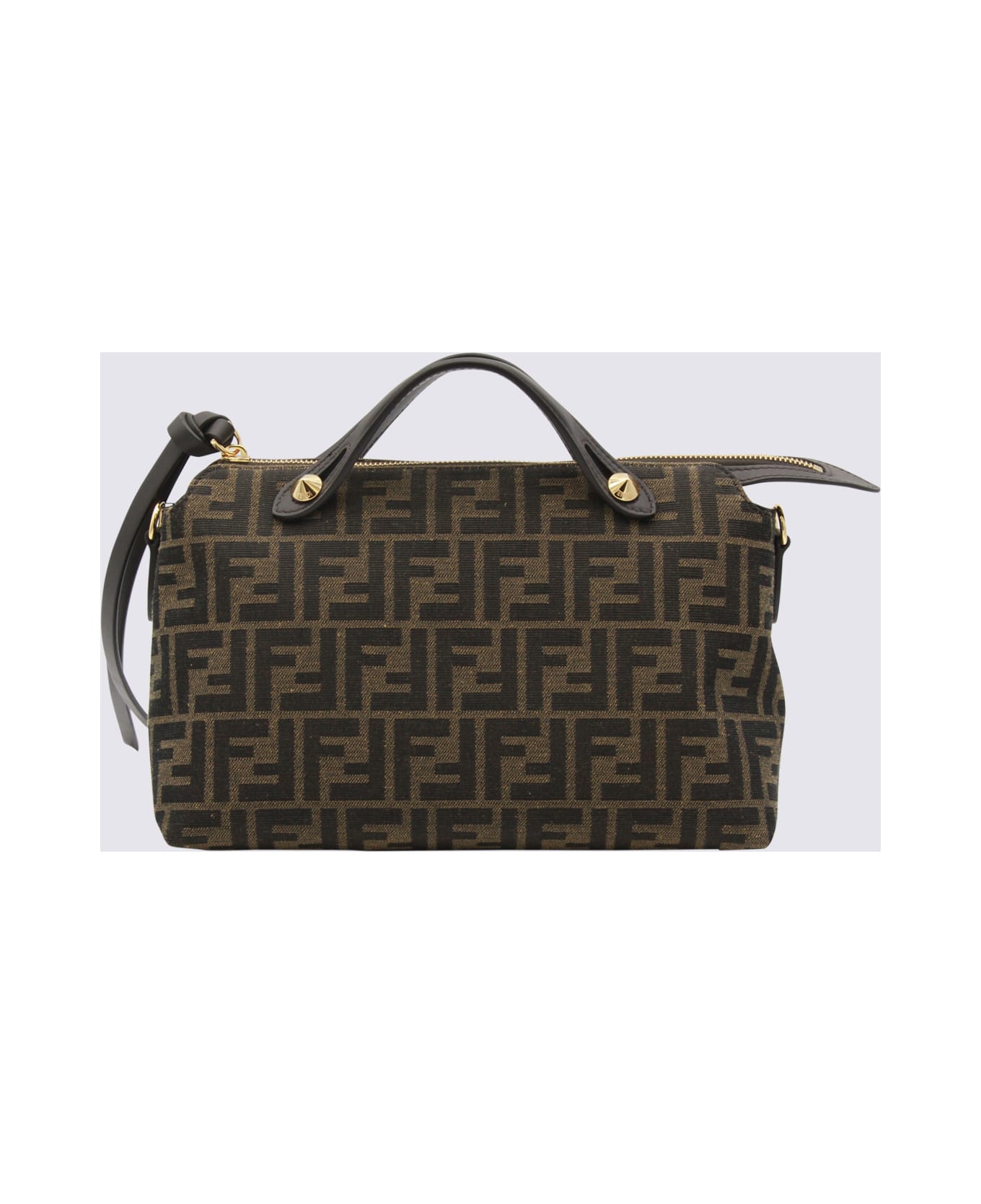 Fendi Brown Leather By The Way Top Handle Bag