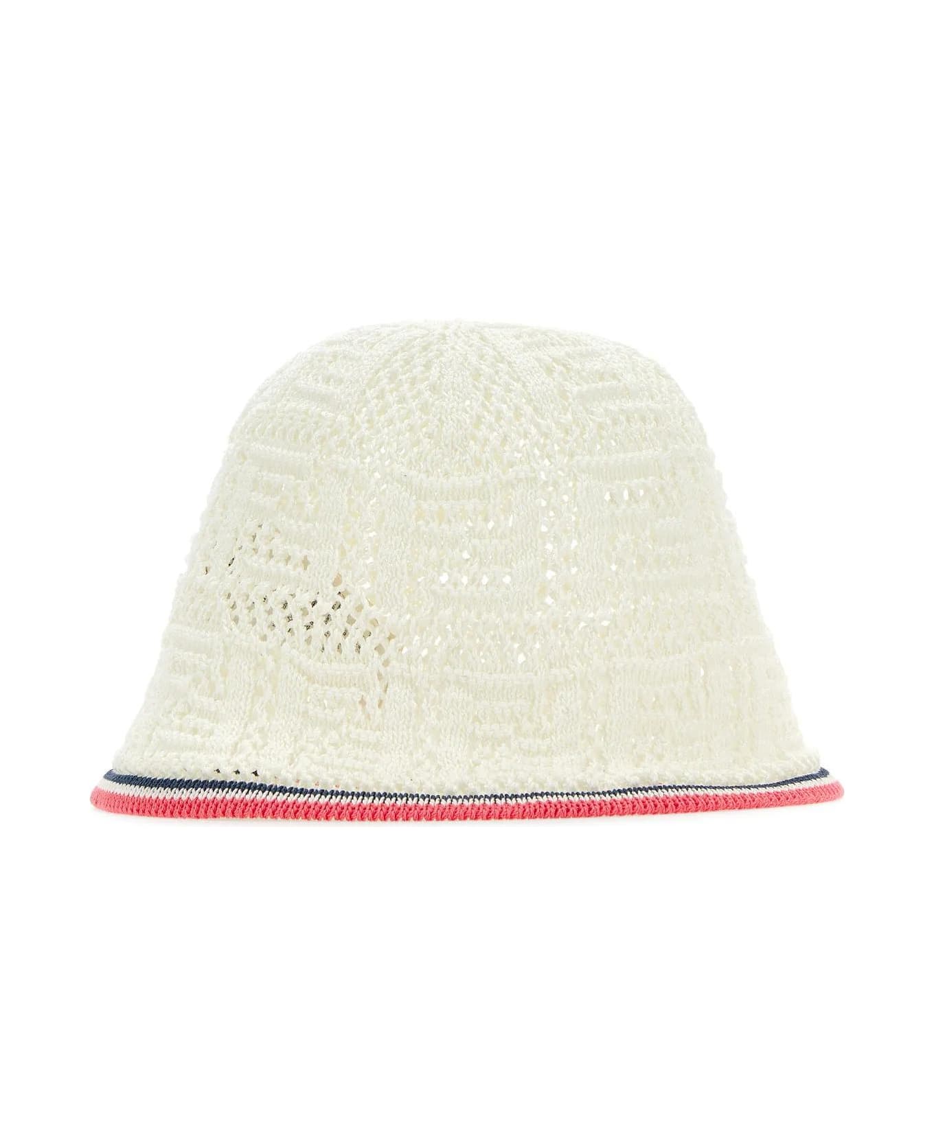 Fendi Crochet Bucket Hat - Bianco 帽子