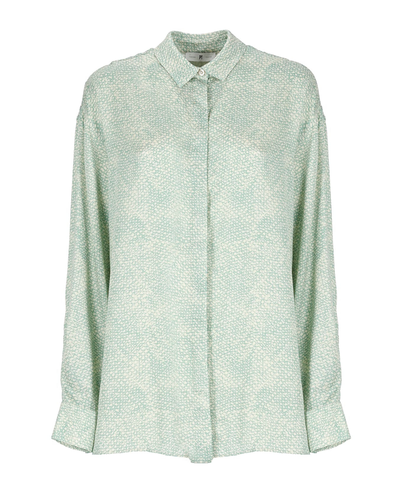 PT Torino Shirt With Pattern - Green