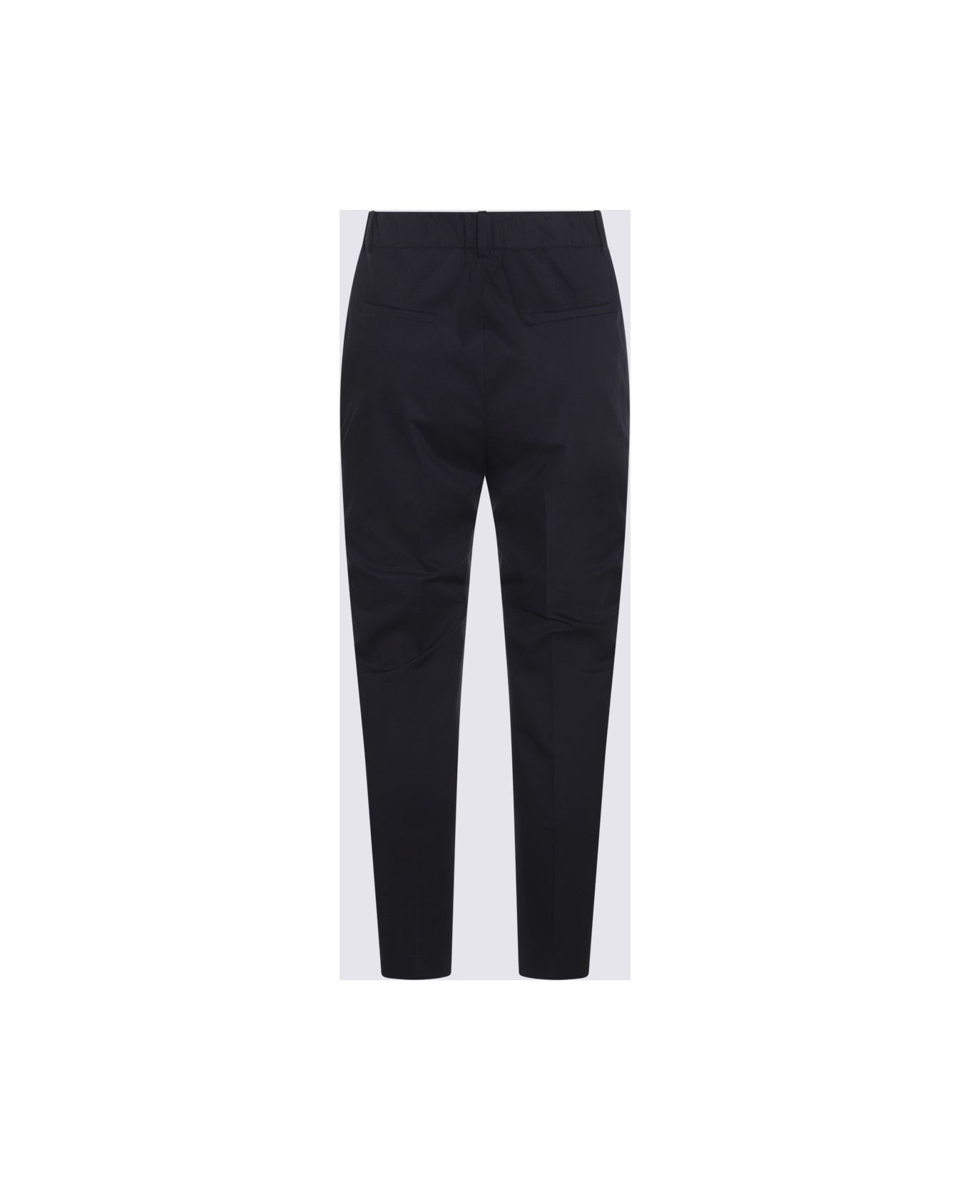 Incotex Black Cotton Pants