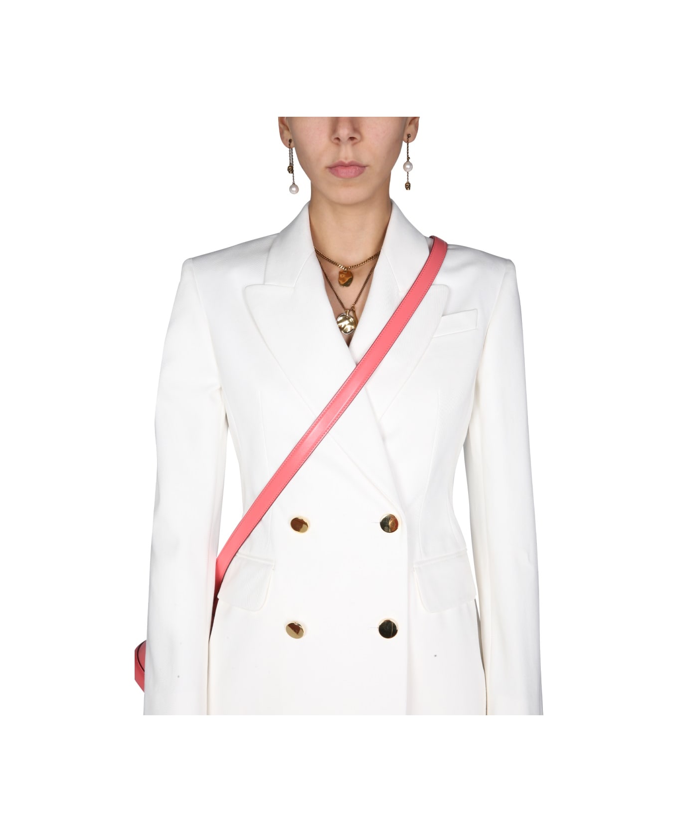ジャケット alexander mcqueen DOUBLE-BREASTED JACKET (684125_QFAAN9000) Alexander McQueen Double Breasted Blazer, Jackets - Designer