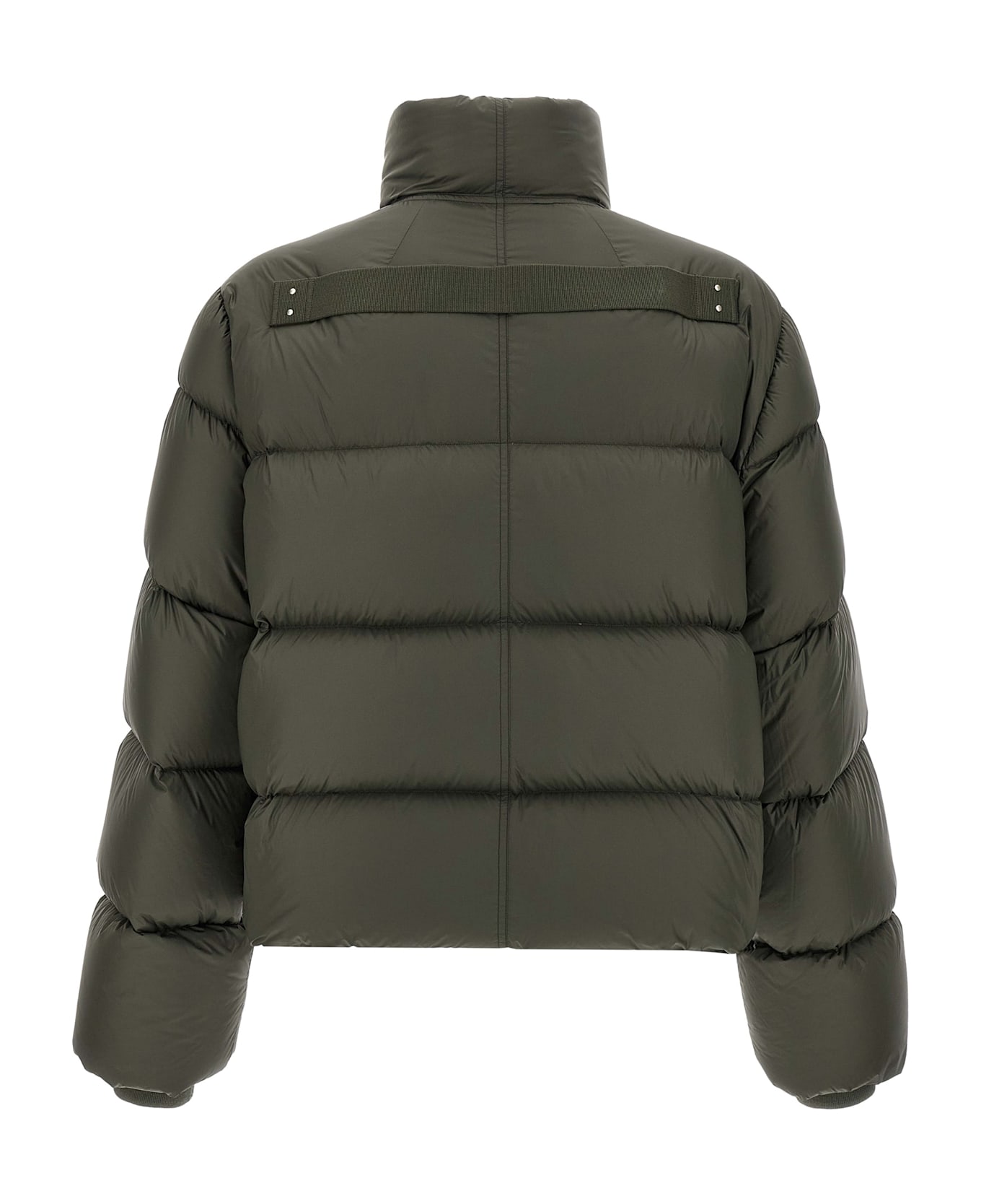 Rick Owens 'turtle' Down Jacket - Gray