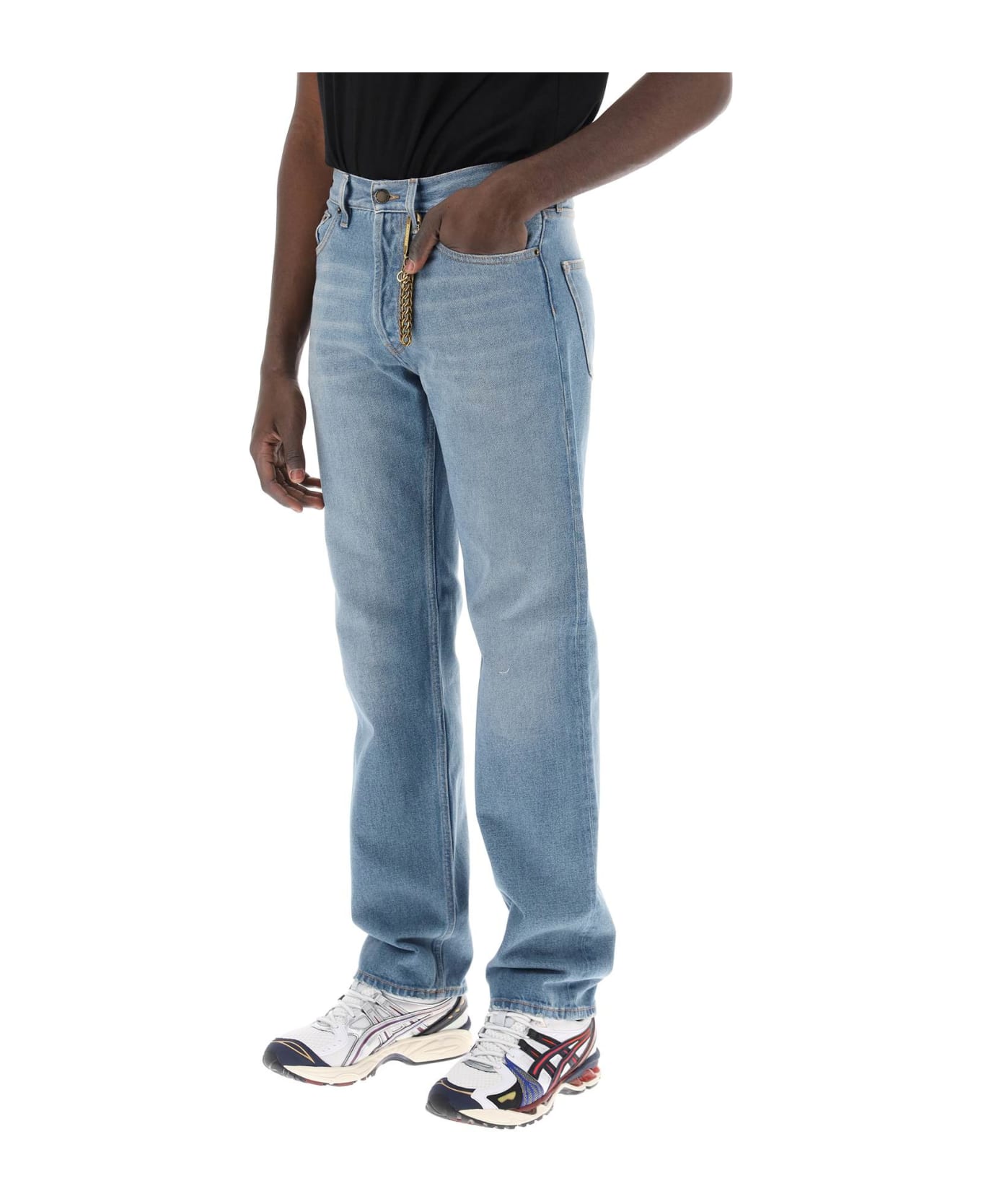 DARKPARK Larry Straight Cut Jeans - Full Blue