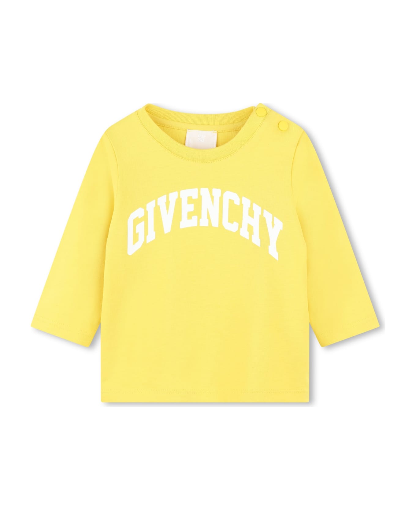 Givenchy T-shirt Con Stampa Logo - Yellow