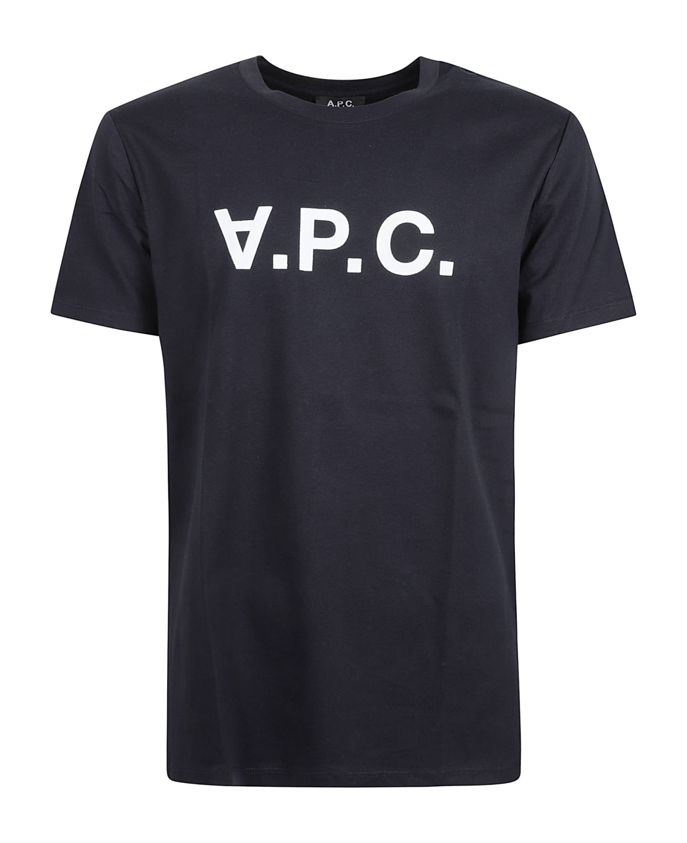 A.P.C. Logo T-shirt - Dark Navy シャツ