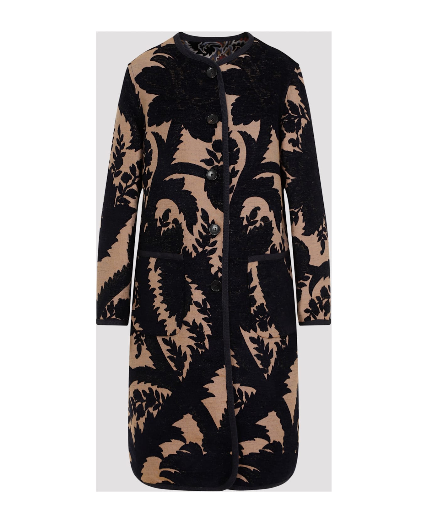 Etro Reversible Coat - Black