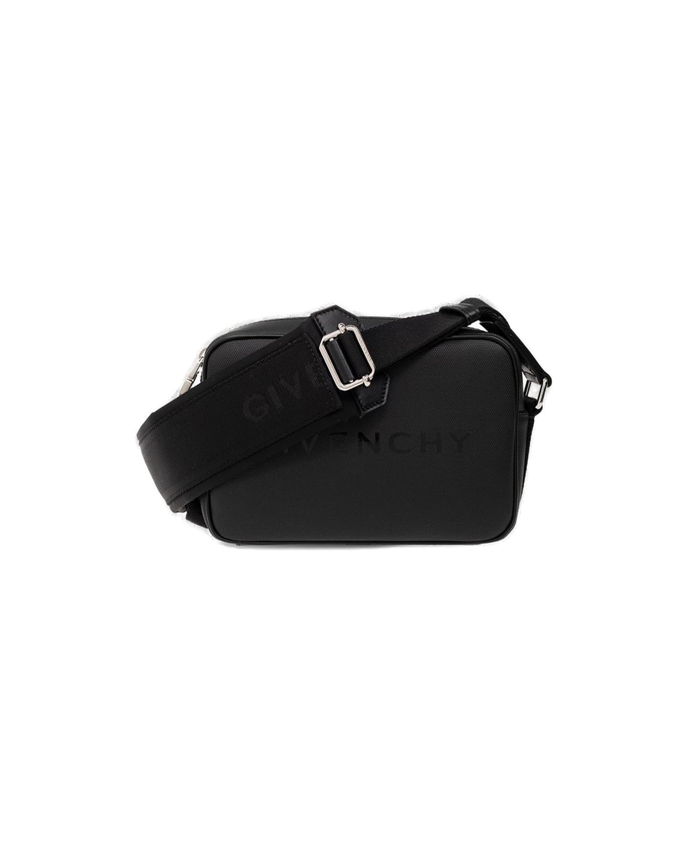Givenchy Black Canvas G-essentials Crossbody Bag