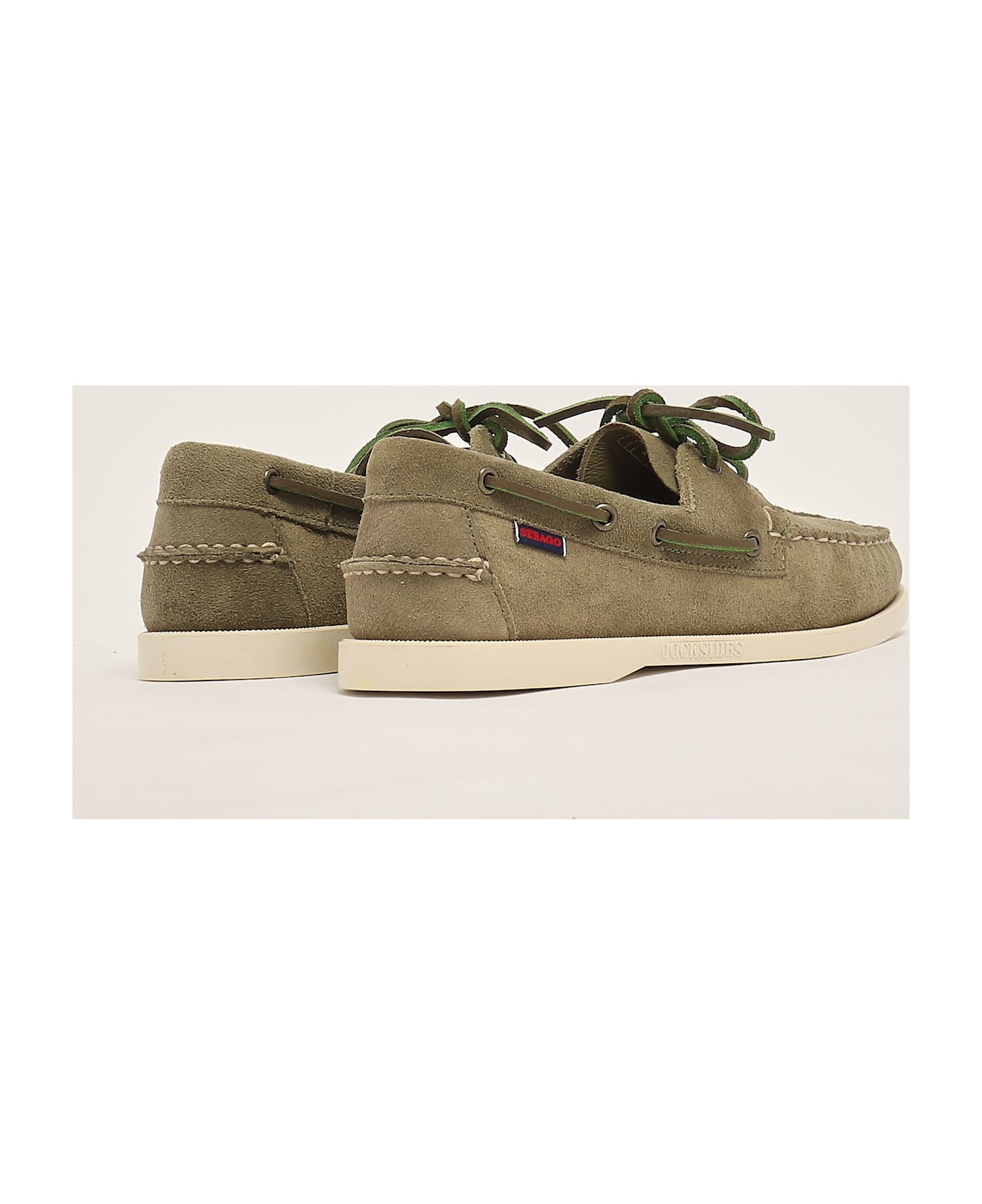 Sebago Portland Flesh Out Loafers - MILITARE