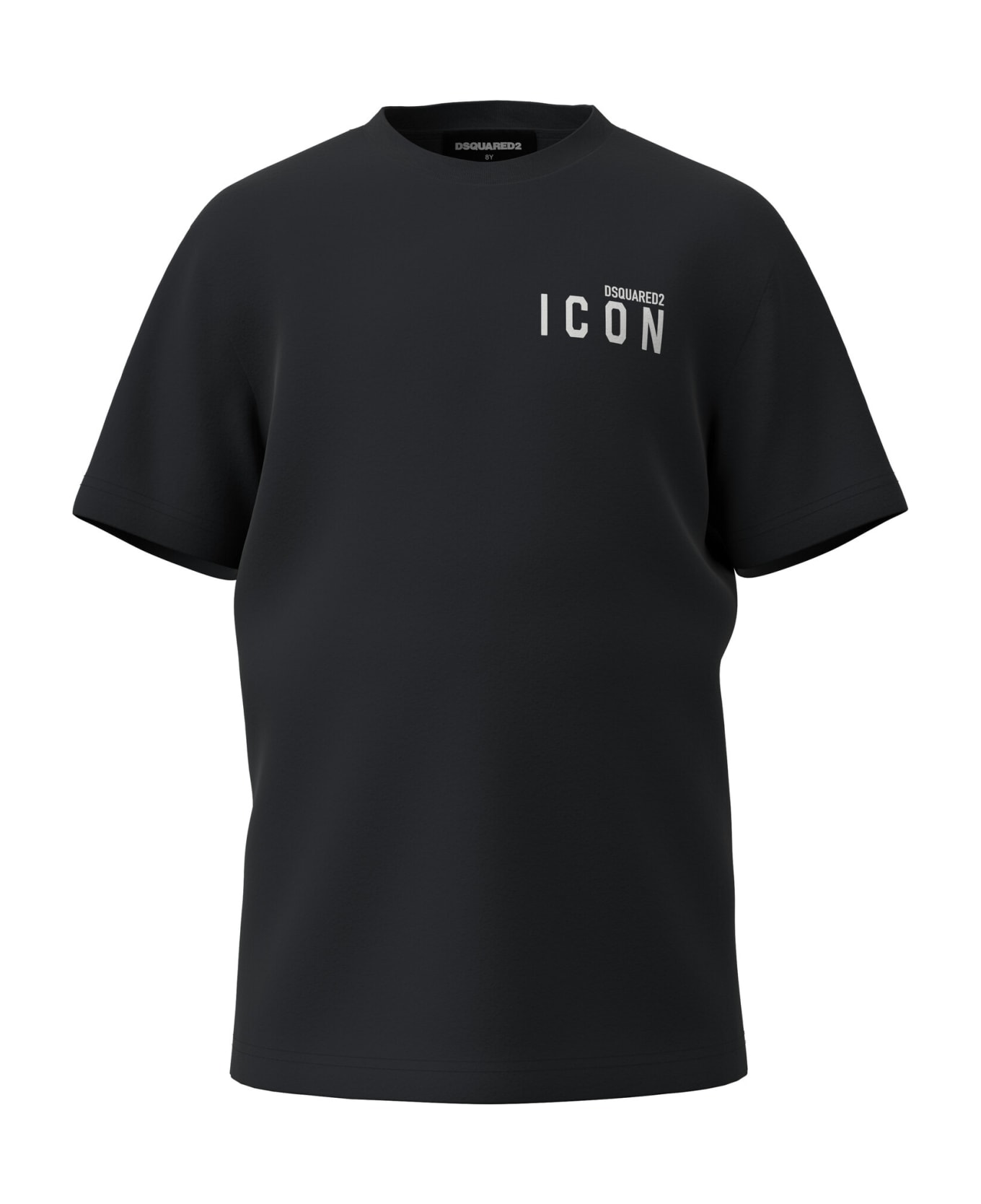 Dsquared2 D2ut6m-icon Uw T-shirt Dsquared Icon Branded Underwear T-shirt - Black アンダーウェア