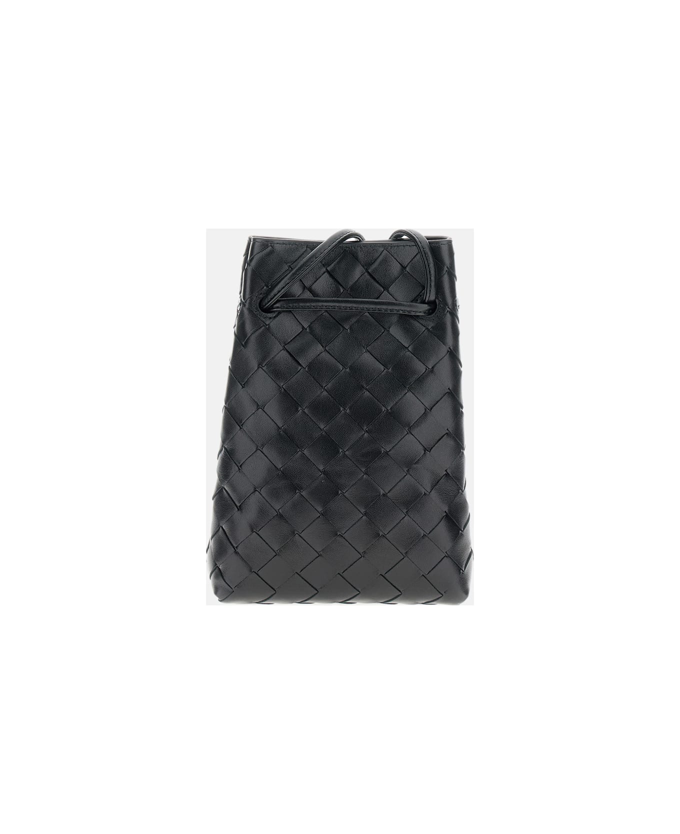Bottega Veneta Phone Pouch - Black