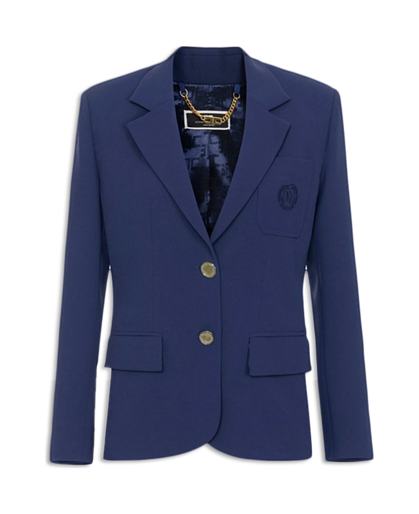 Elisabetta Franchi Jacket - Blue