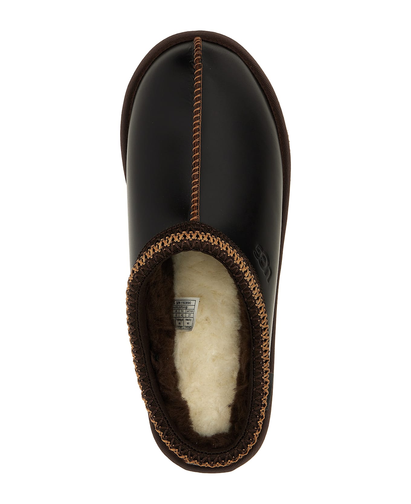 UGG 'tasman Leather Regenerate' Sabots - Brown
