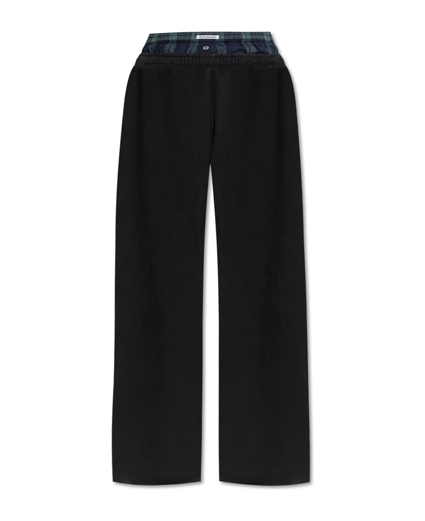 Acne Studios Wide-leg Sweatpants - Black