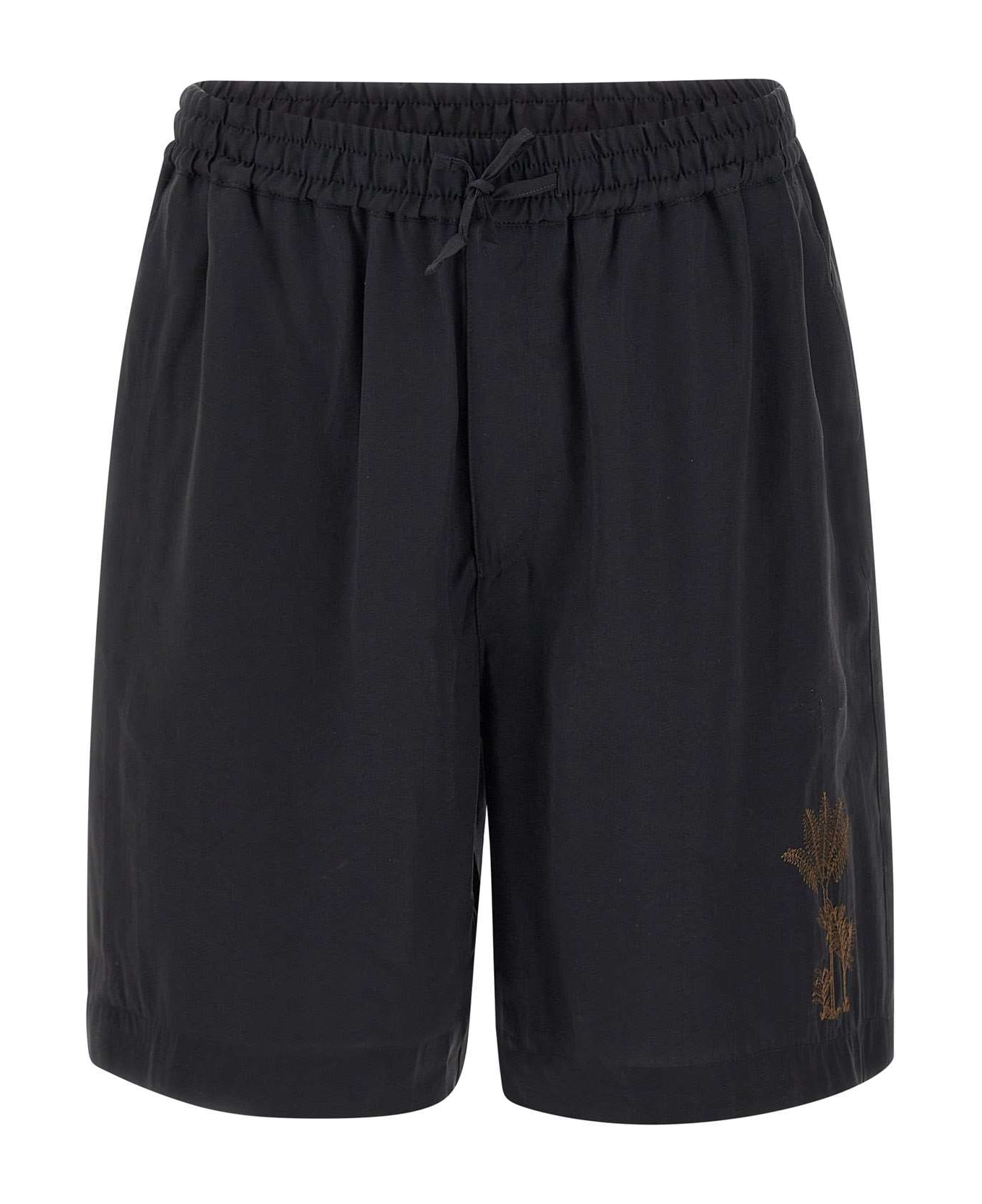 Emporio Armani Modal Shorts - BLACK