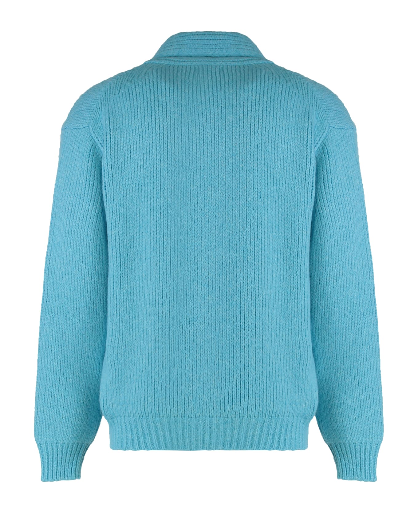 Tom Ford Cardigan In Cashmere - Light Blue