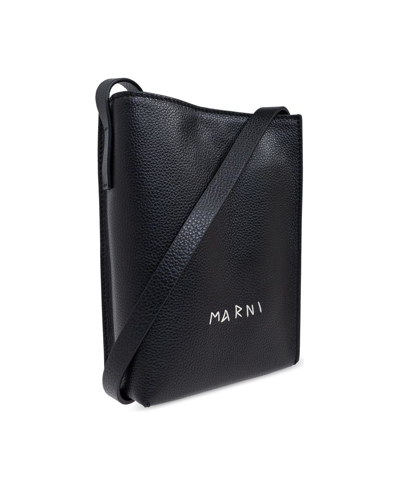 Marni North Nano Shoulder Bag - BLACK