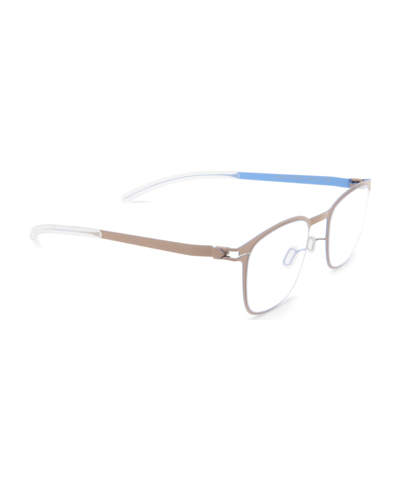 Mykita Aiden Greige/light Blue Glasses - Greige/Light Blue アイウェア