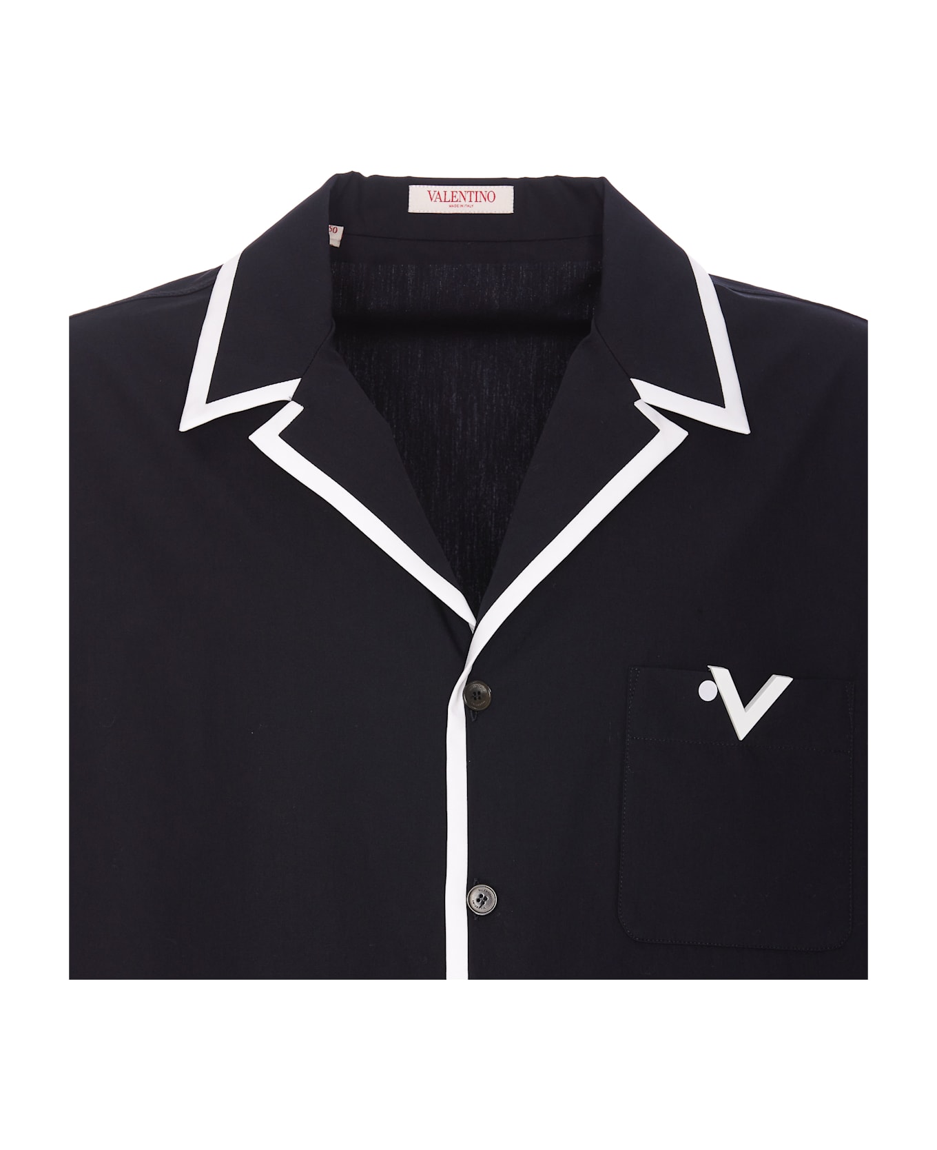 Valentino Garavani V Detail Shirt - Blue