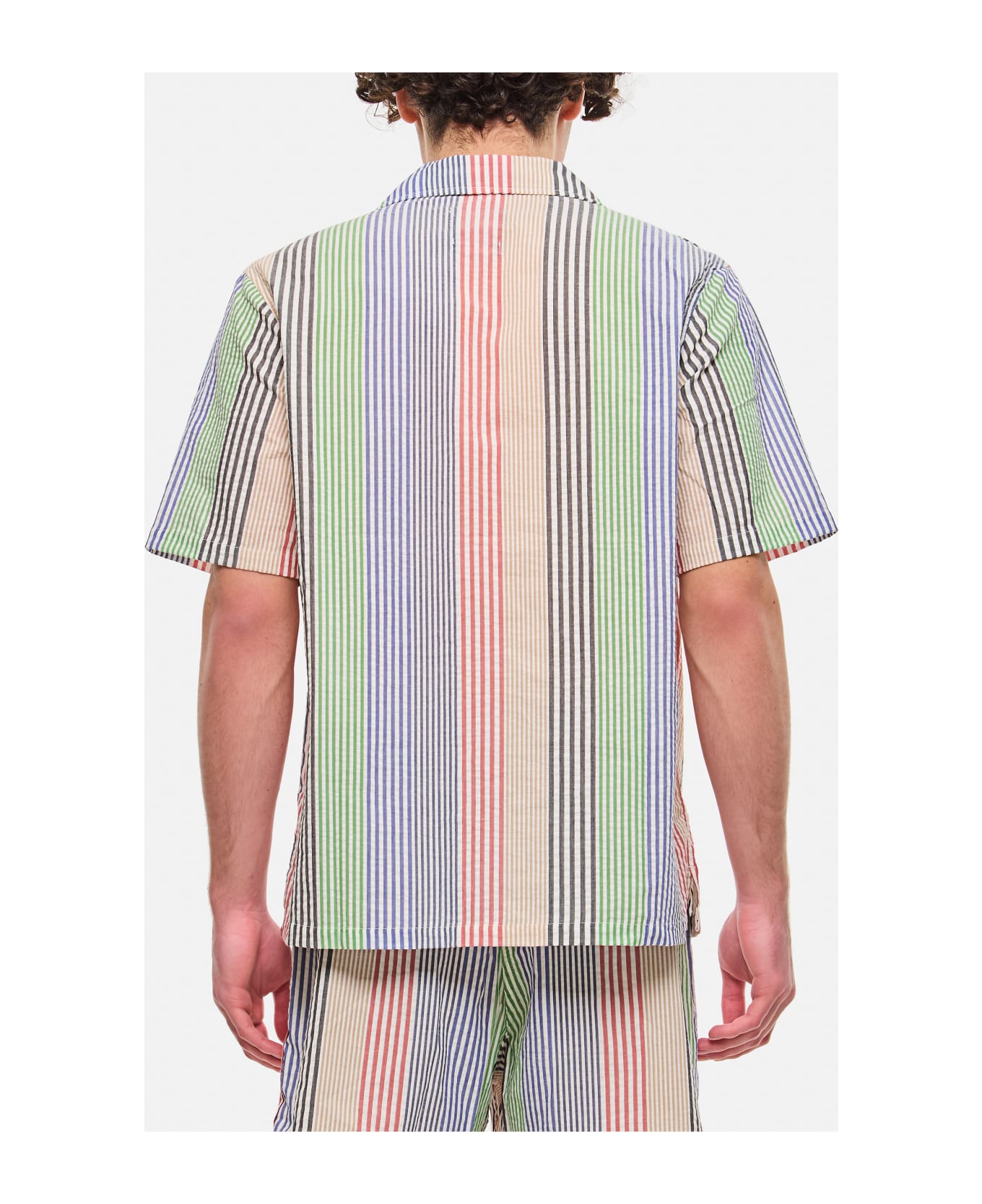 Howlin Shortsleeve Cotton Shirt - MultiColour