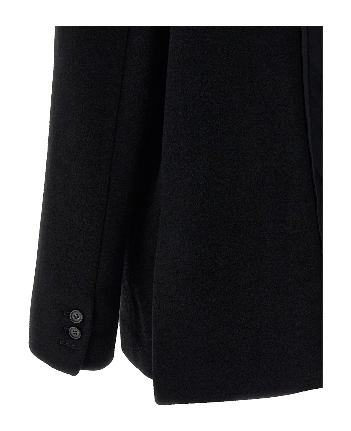 MM6 Maison Margiela Back Panel Blazer - Black  