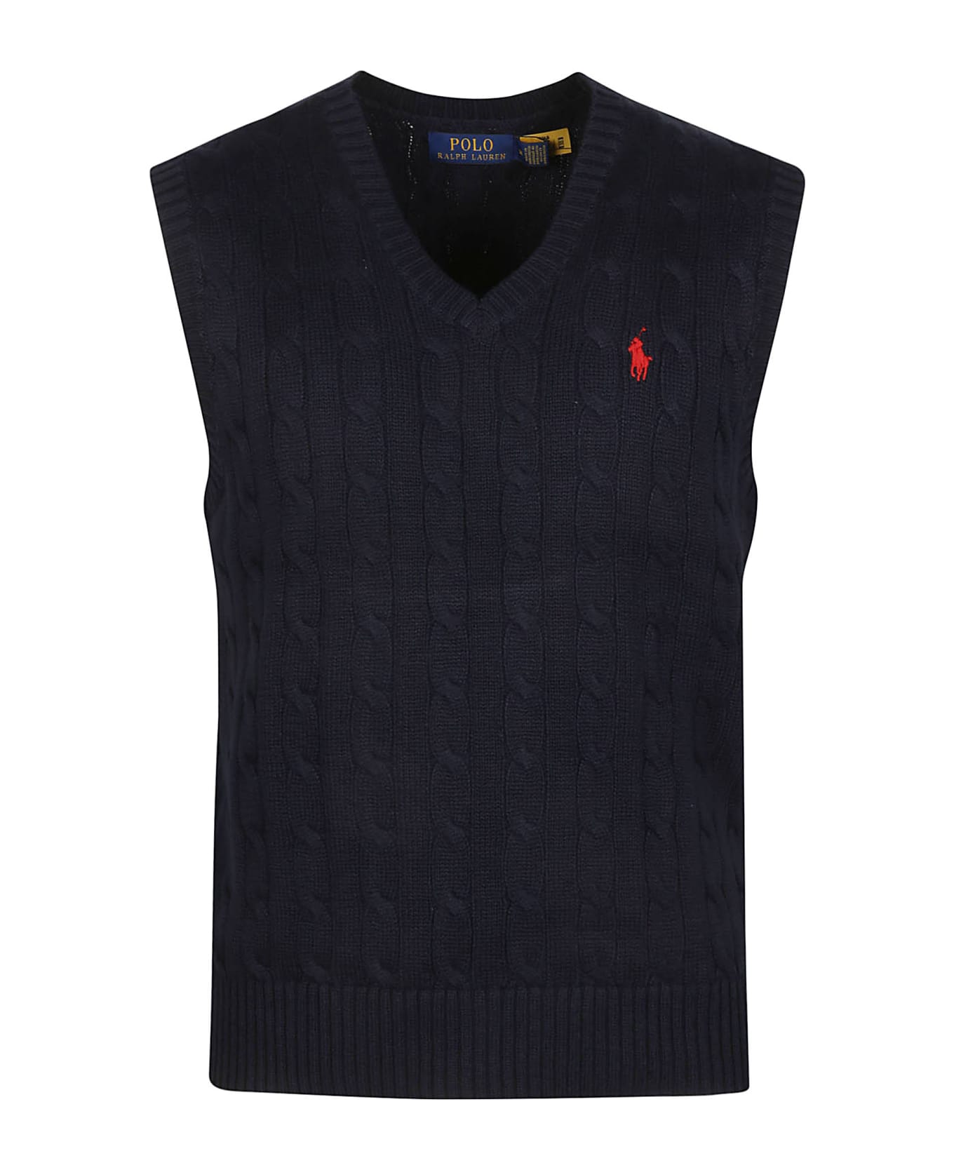 Polo Ralph Lauren Sleevesless Sweater - Hunter Navy