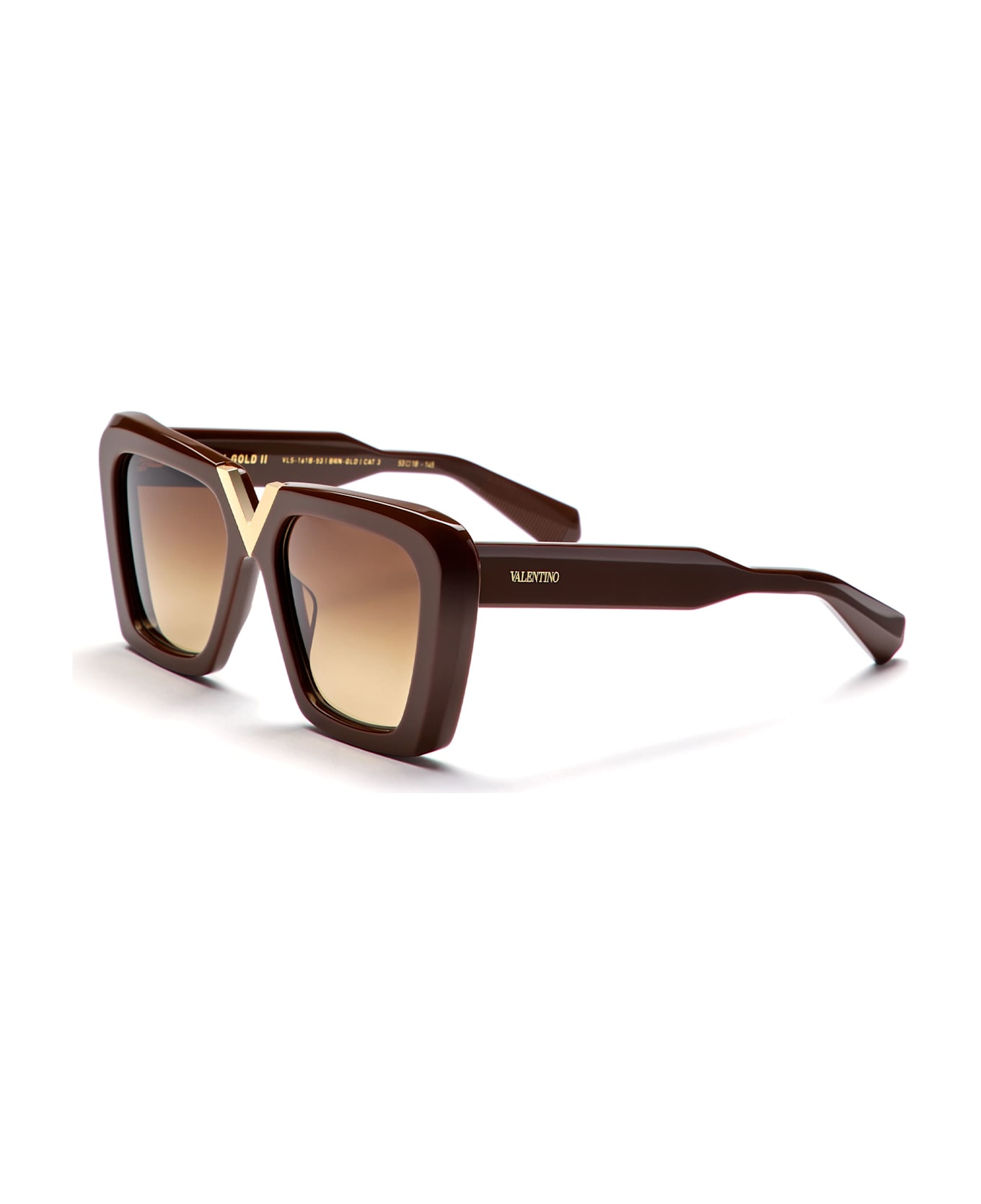 サングラス VALENTINO SS25 Woman SUNGLASSES (VLS-106C-53 C BROWN) Valentino V VLS-108C-53 Woman Sunglasses – Lexor Miami