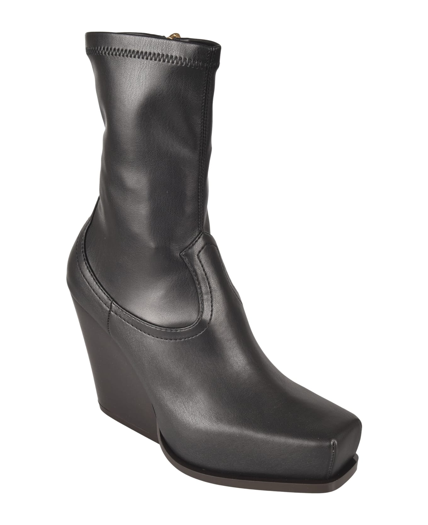 Stella McCartney Cowboy Stretch Boots - Black