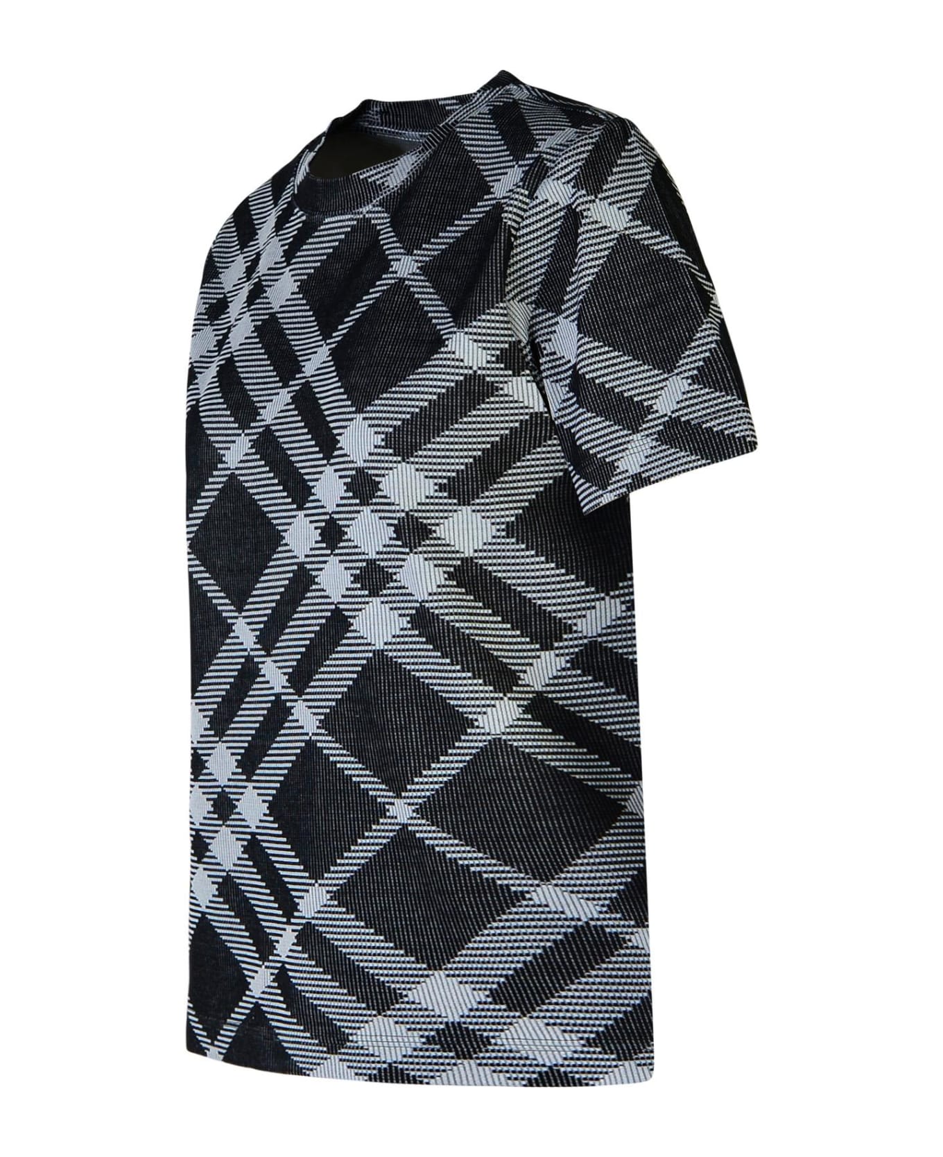 Burberry Black Cotton Blend T-shirt - Black