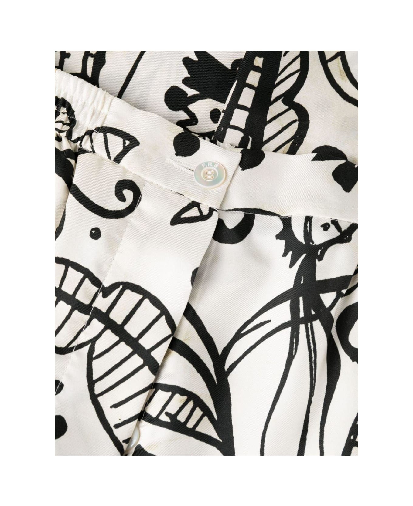 For Restless Sleepers All-over Print Pants - Bianco