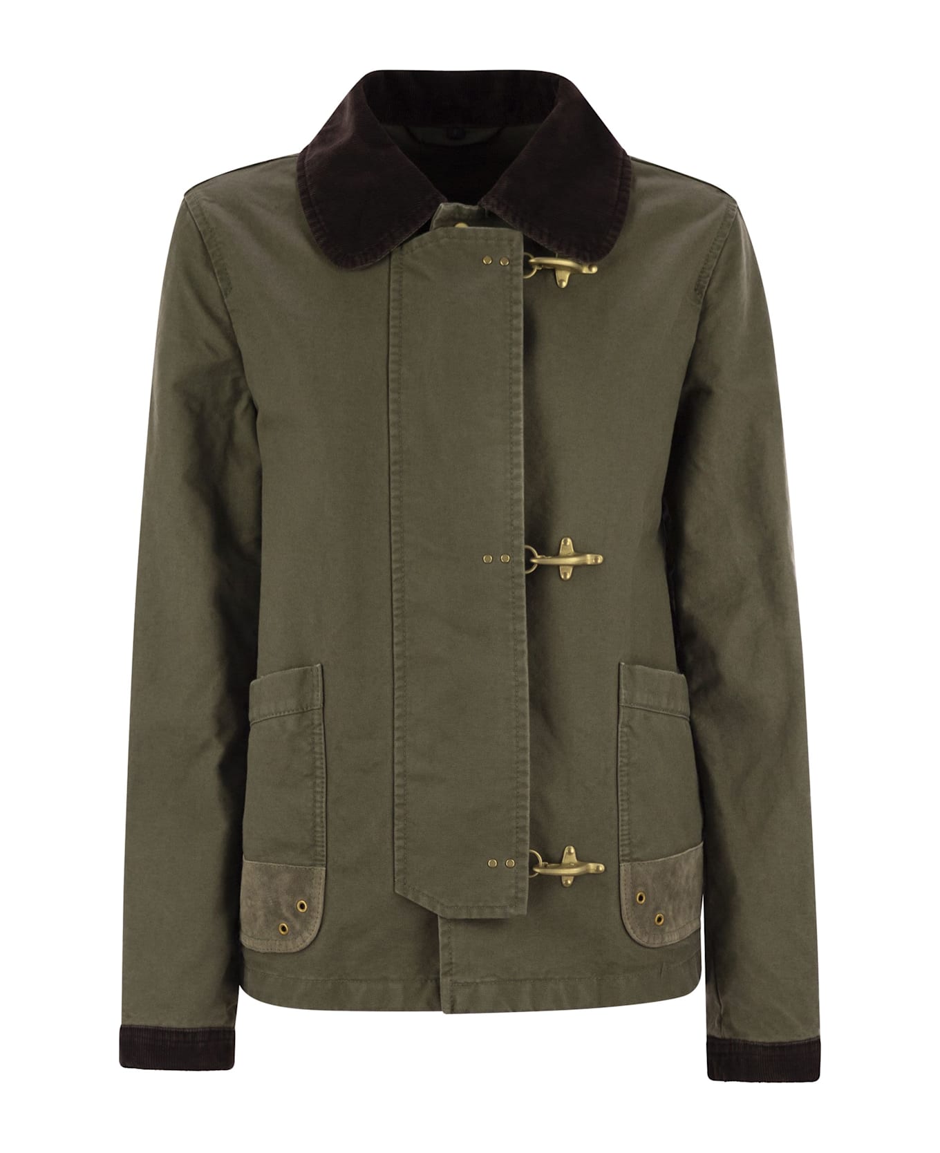 Fay "3 Ganci" Jacket - Military Green
