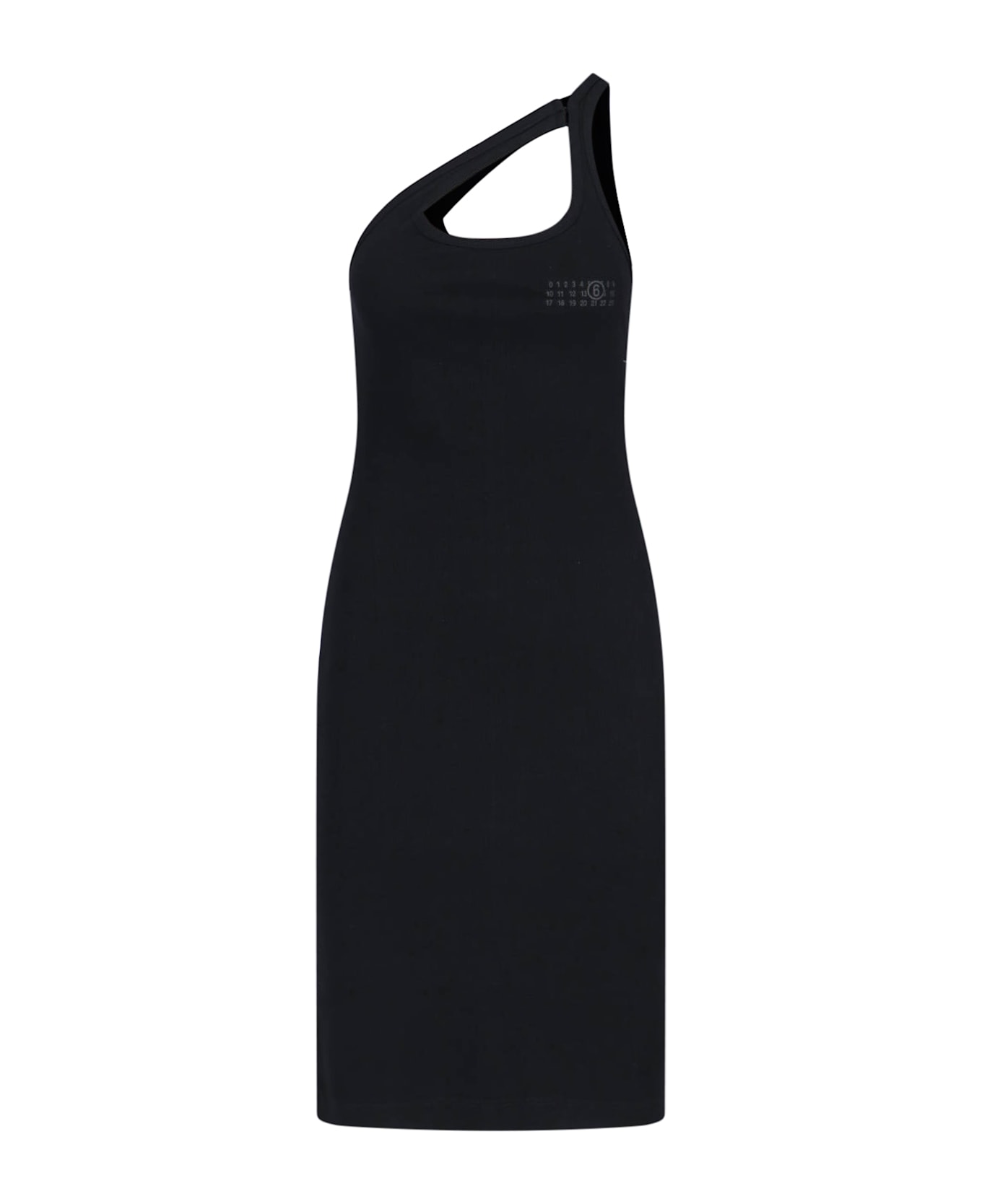 MM6 Maison Margiela Mini Sheath Dress - Black