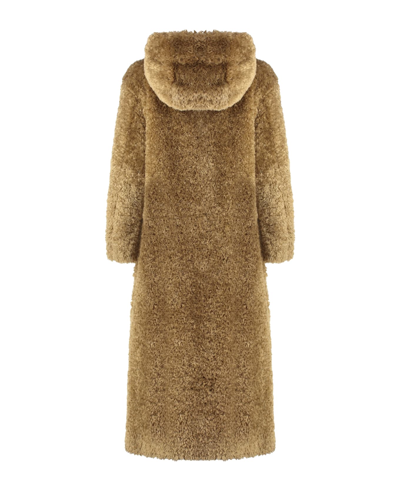 Herno Vegan Fur Coat - Beige