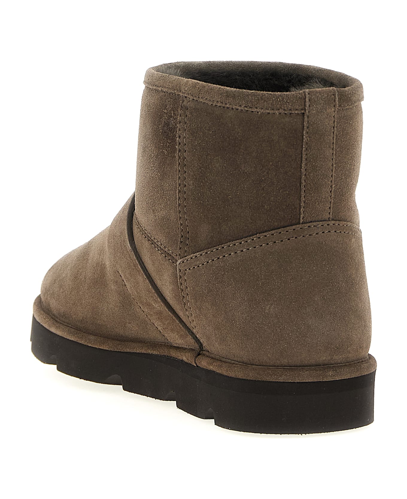 Brunello Cucinelli Monile Ankle Boots - Gray
