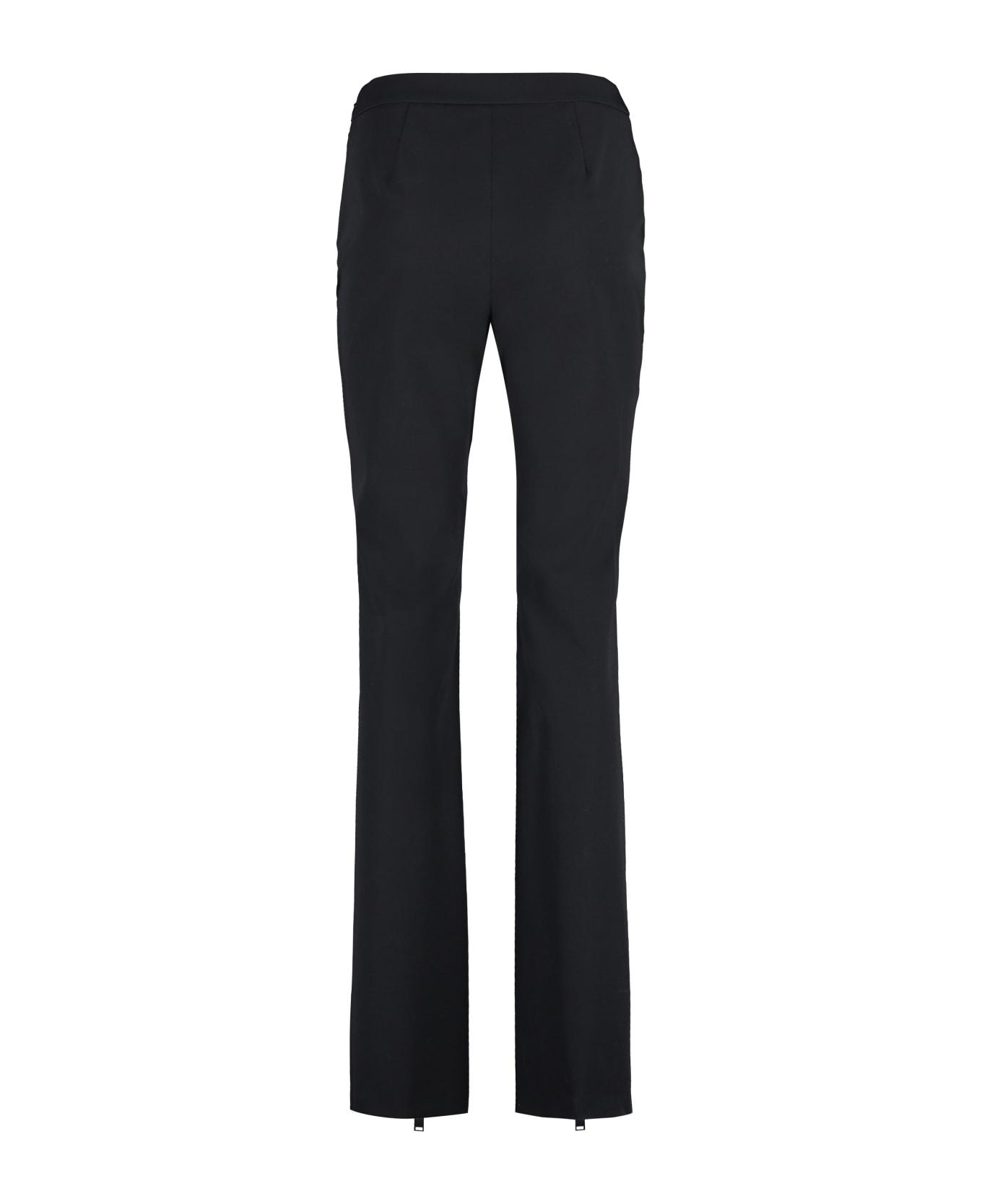 HERON PRESTON Stretch Gabardine Trousers - black